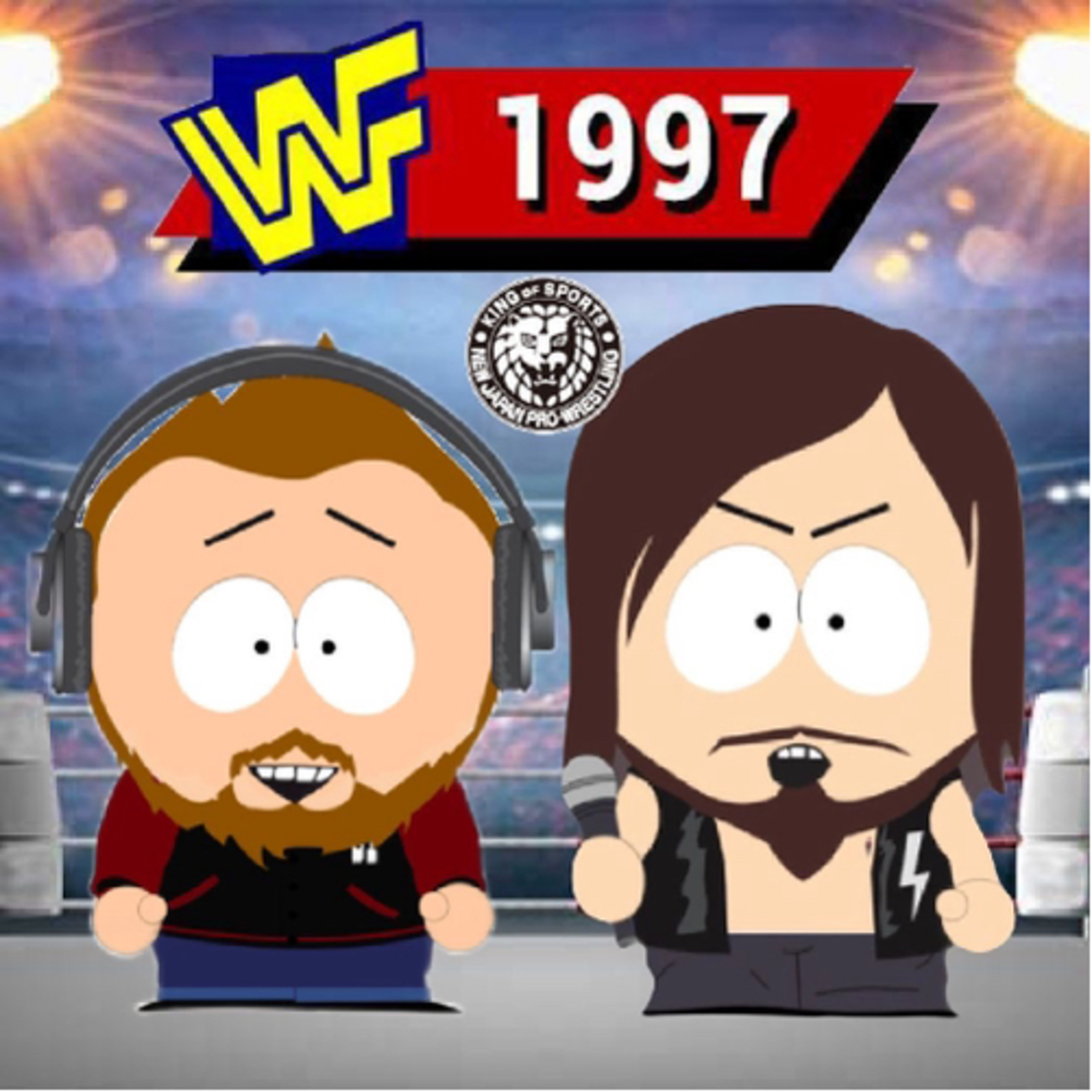 2023 NJPW G1 Climax Final and PJ’s Time Machine WWF 1997 Part 4 episode artwork