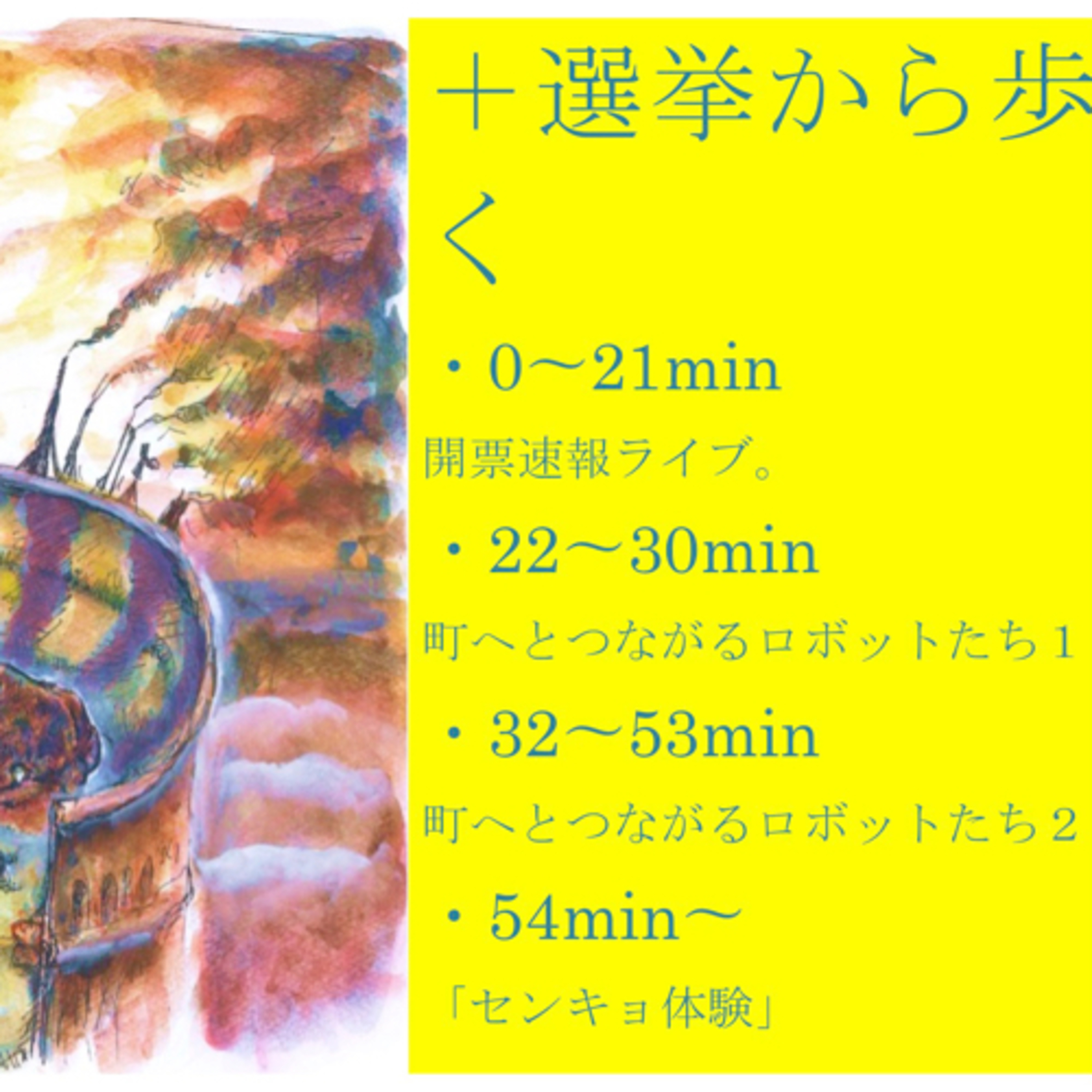 ＋選挙から歩く　〜ロボットはまちへ行く episode artwork