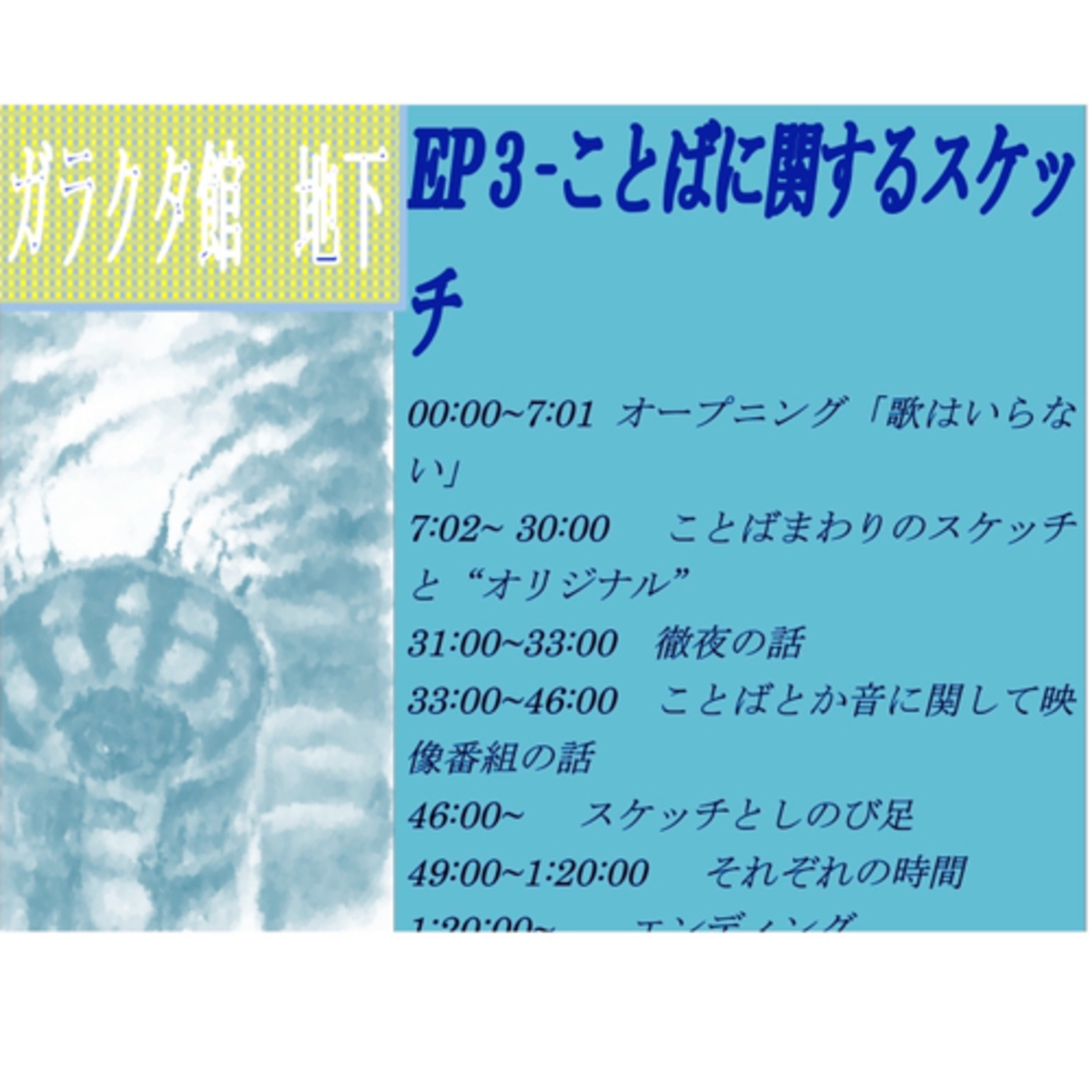 EP3-ことばとスケッチ episode artwork