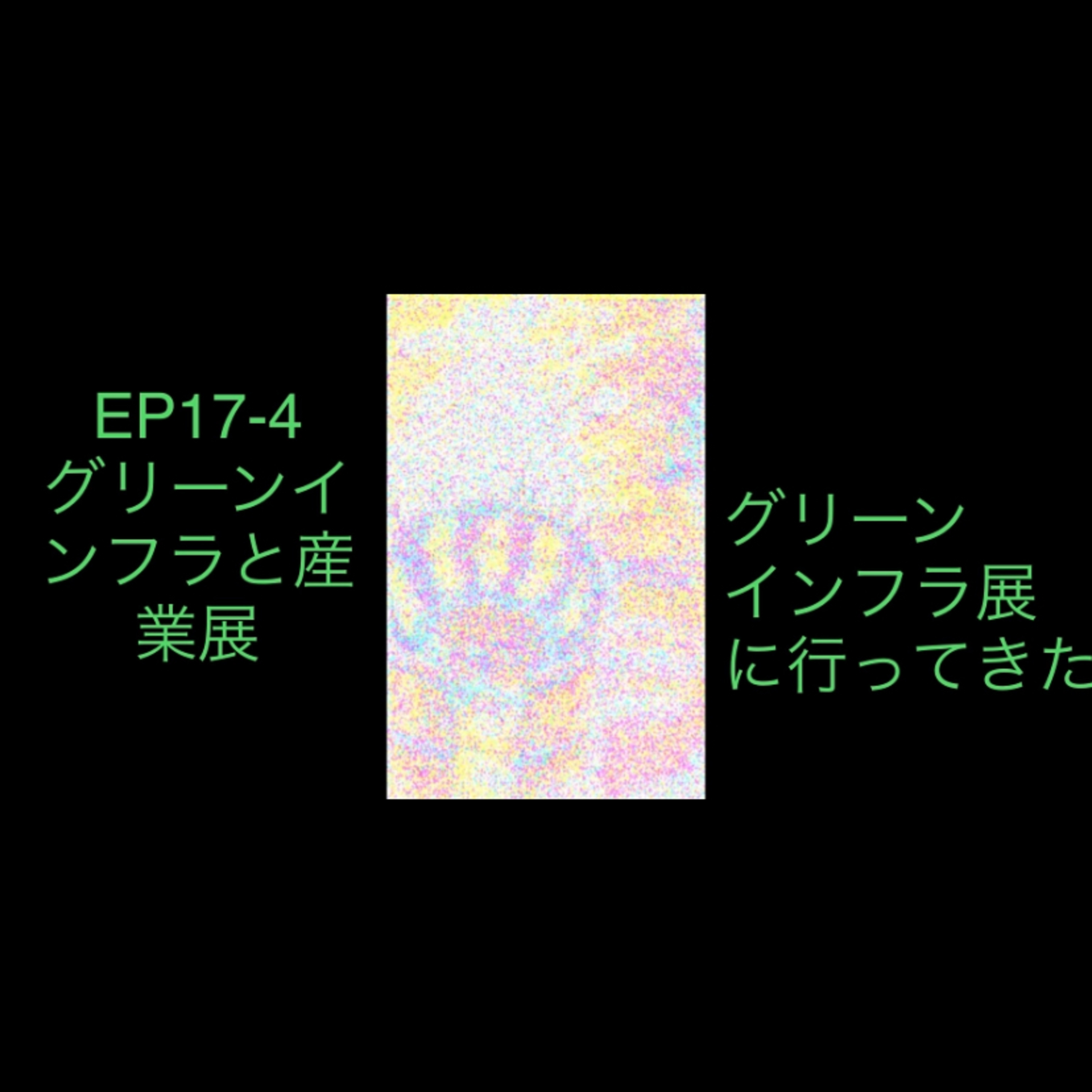 17-4 グリーンインフラと宇宙産業展に行ってきた話し episode artwork