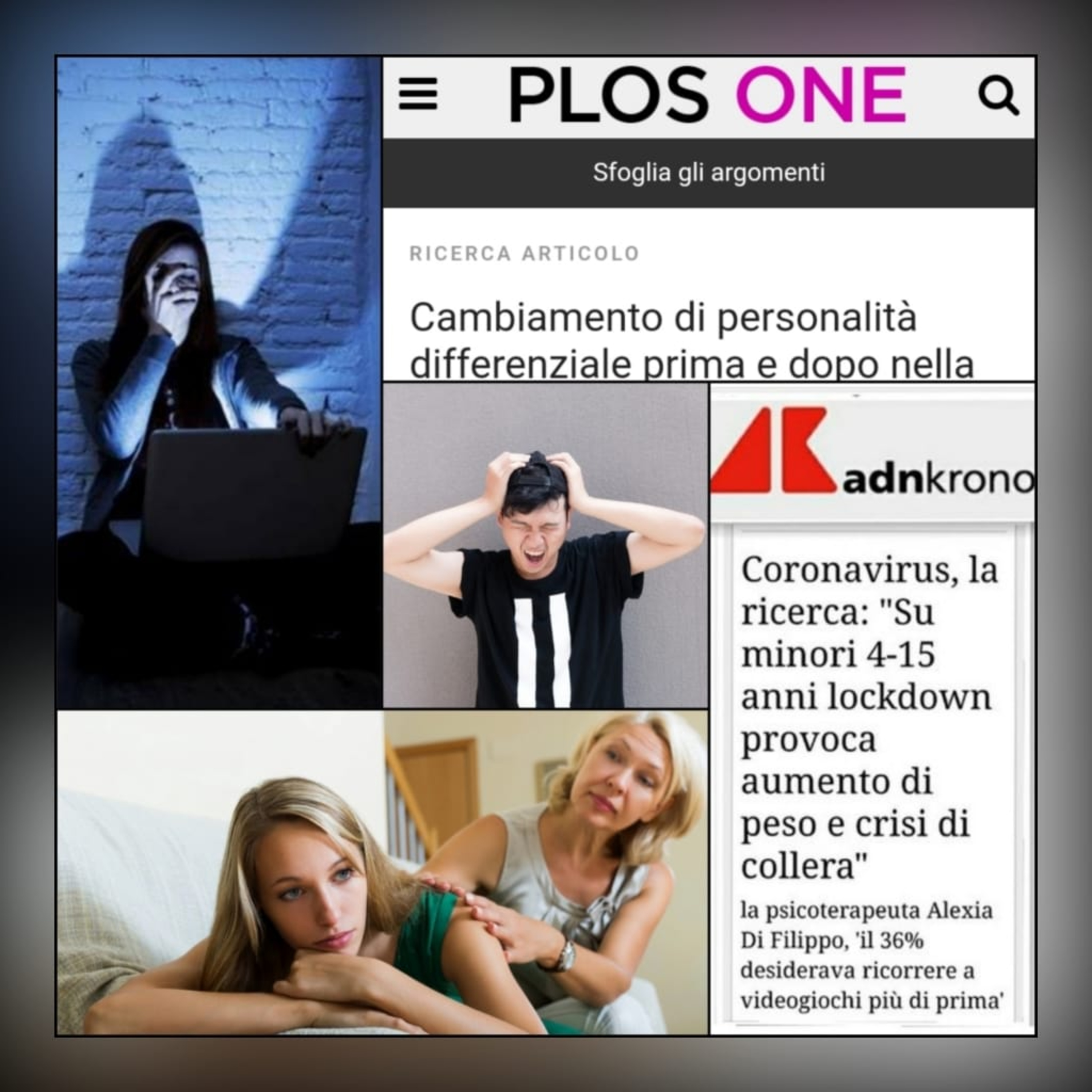 Rabbia e sfiducia, conseguenze della Pandemia sulla personalità dei giovani