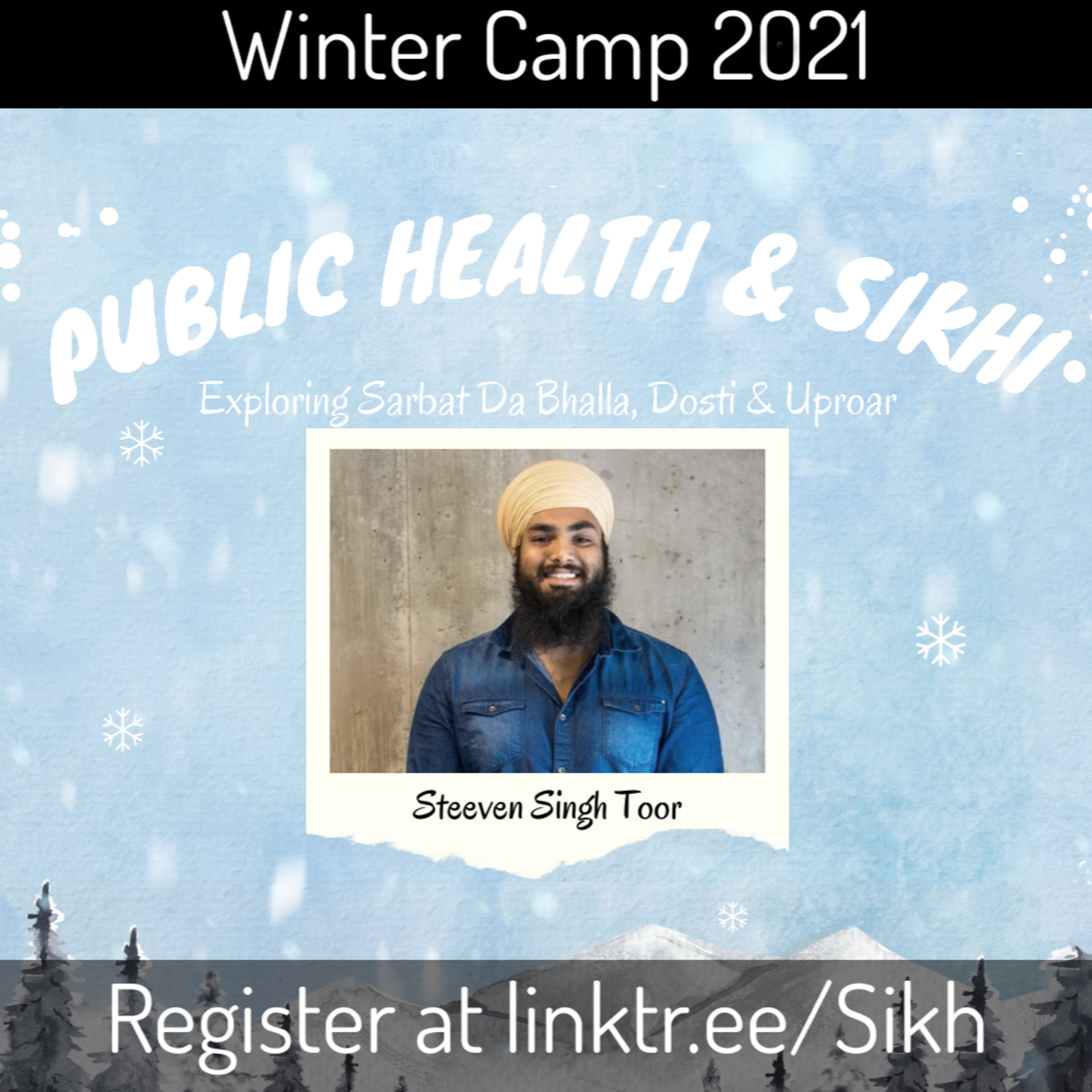 Public Health and Sikhi | Steeven Toor | Sikh Discord Winter Camp 2021 episode artwork