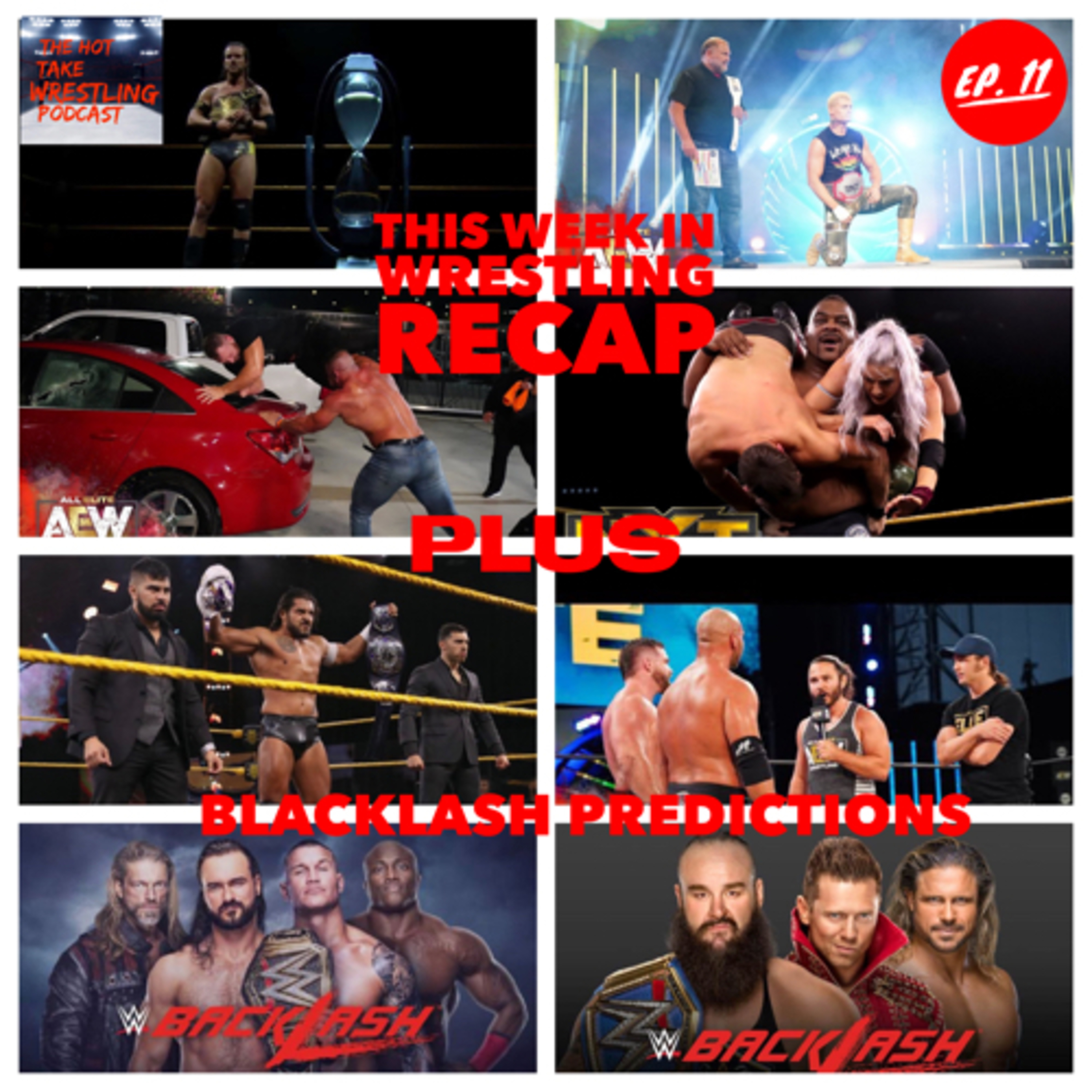 This week in wrestling and WWE BACKLASH PREDICTIONS  episode artwork