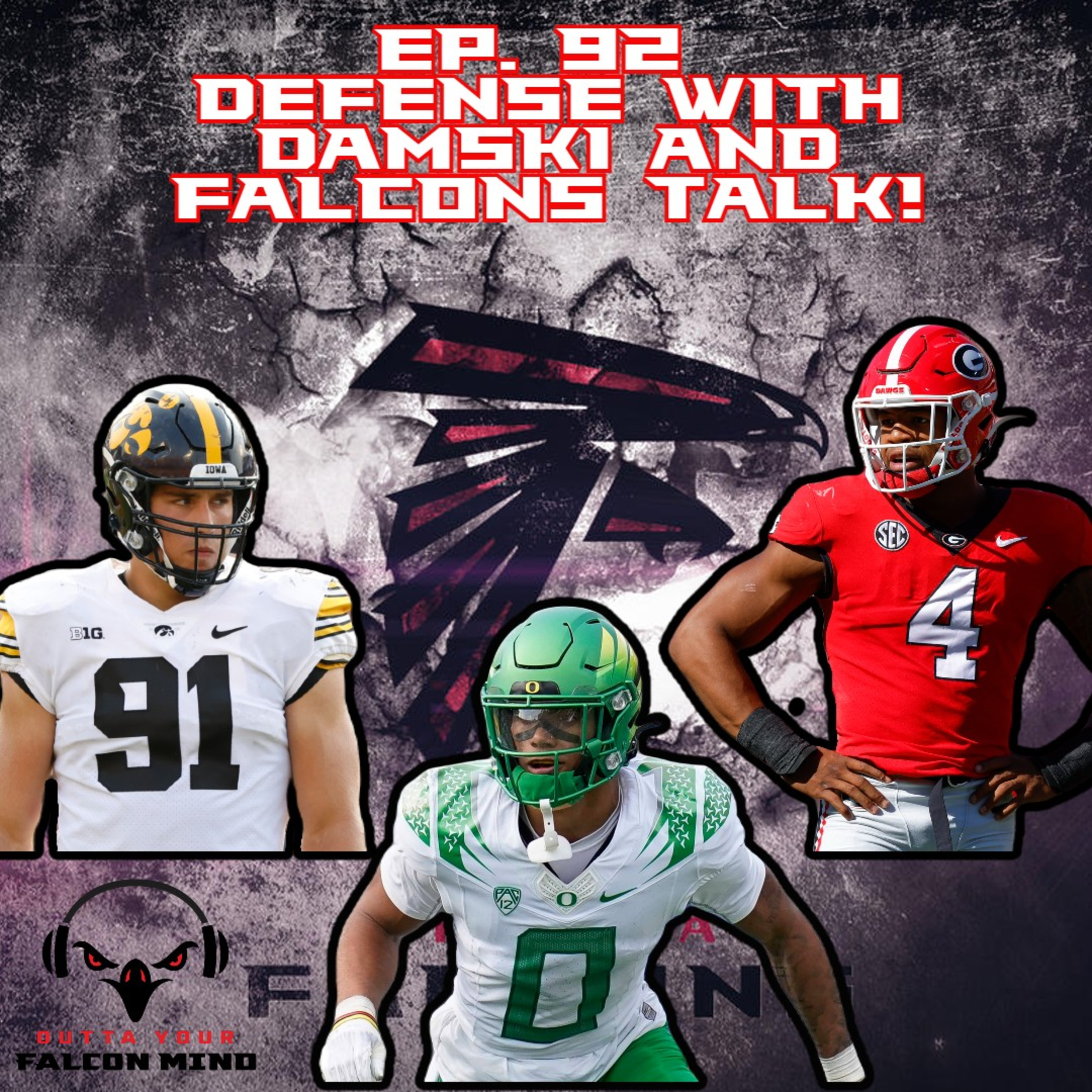 Ep. 92 Defensive Prospects and Atlanta Falcons Talk w/Adam Holloway, AKA Damski! episode artwork
