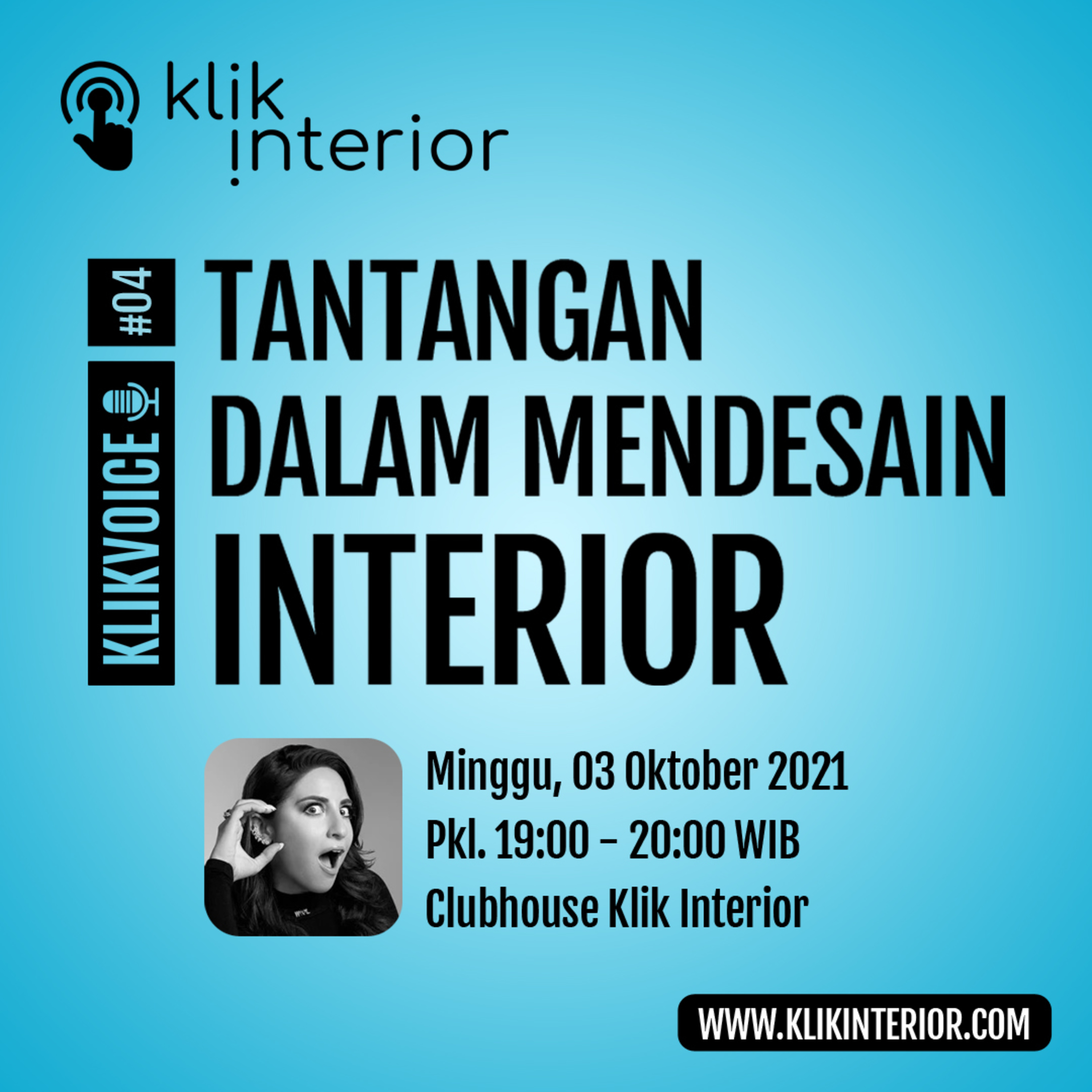 KLIKVOICE #04 | Tantangan dalam mendesain Interior