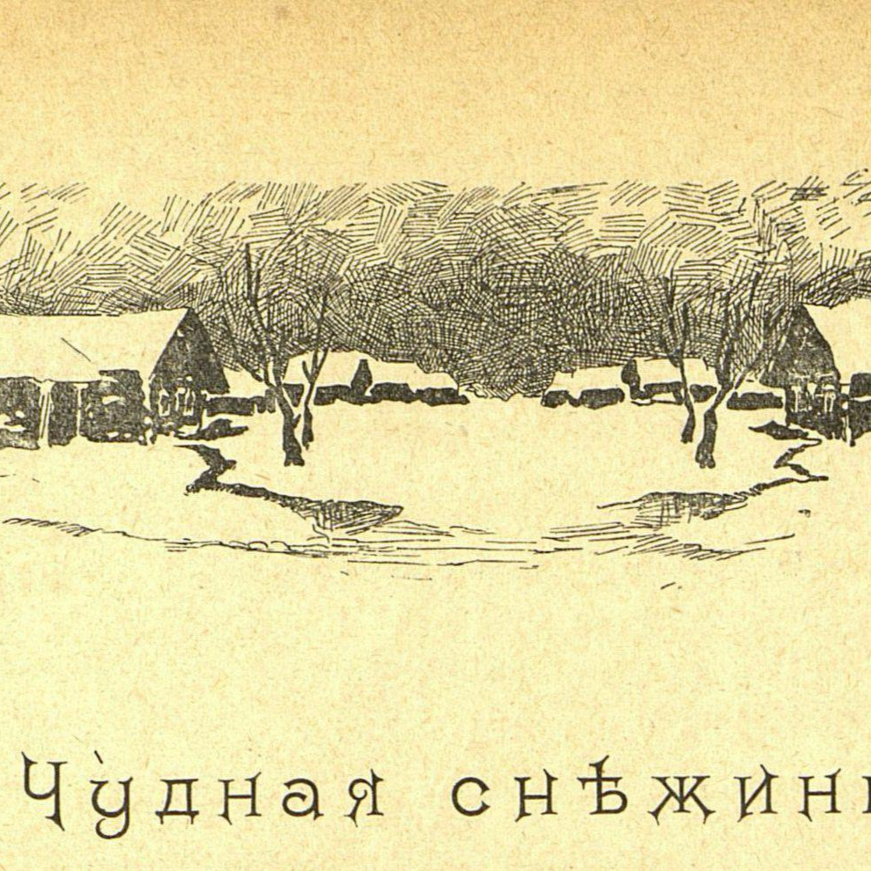 Чудная снежинка. Зимняя сказка. Н.А. Соловьев-Несмелов.