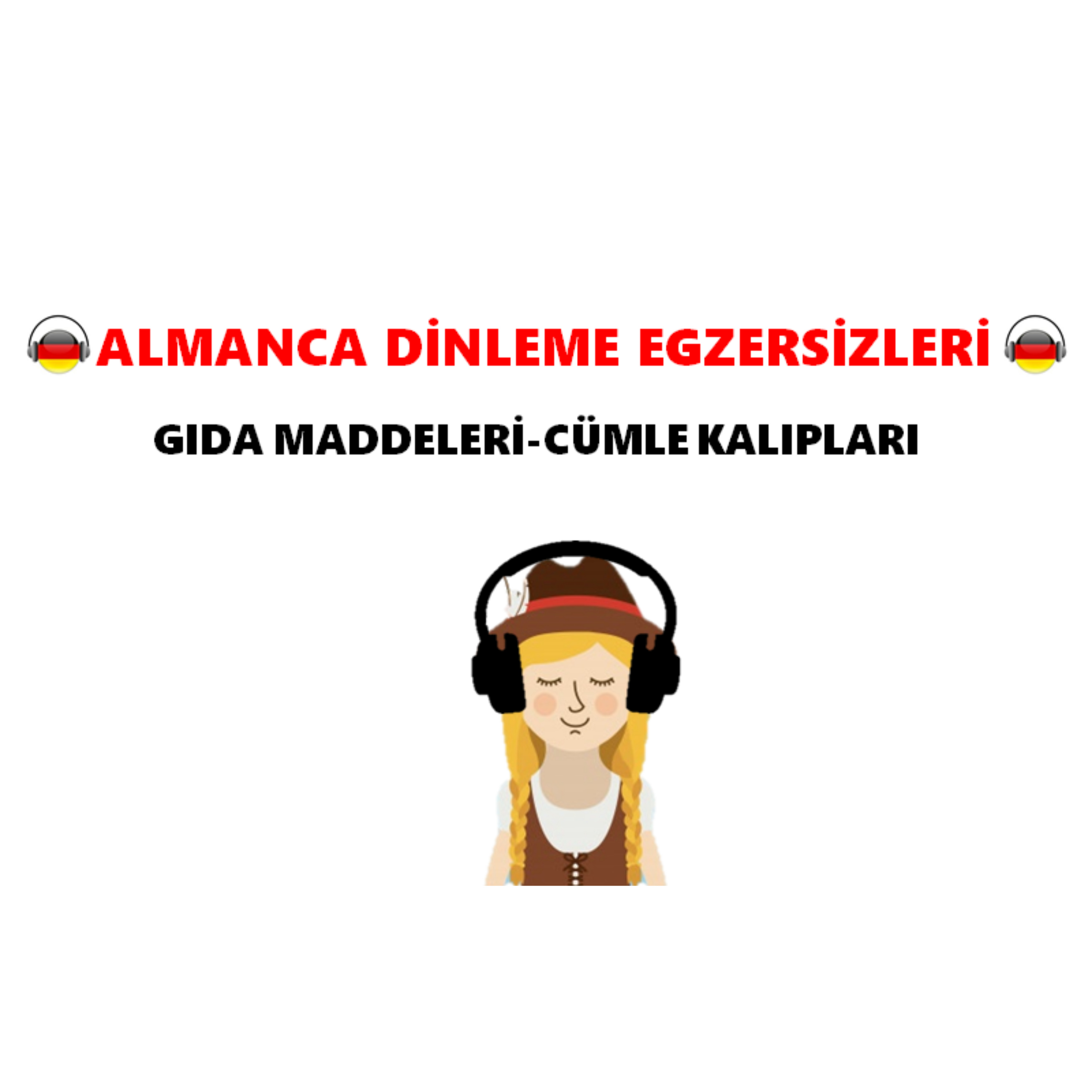 Almanca Gıda Maddeleri ve Basit İfadeler