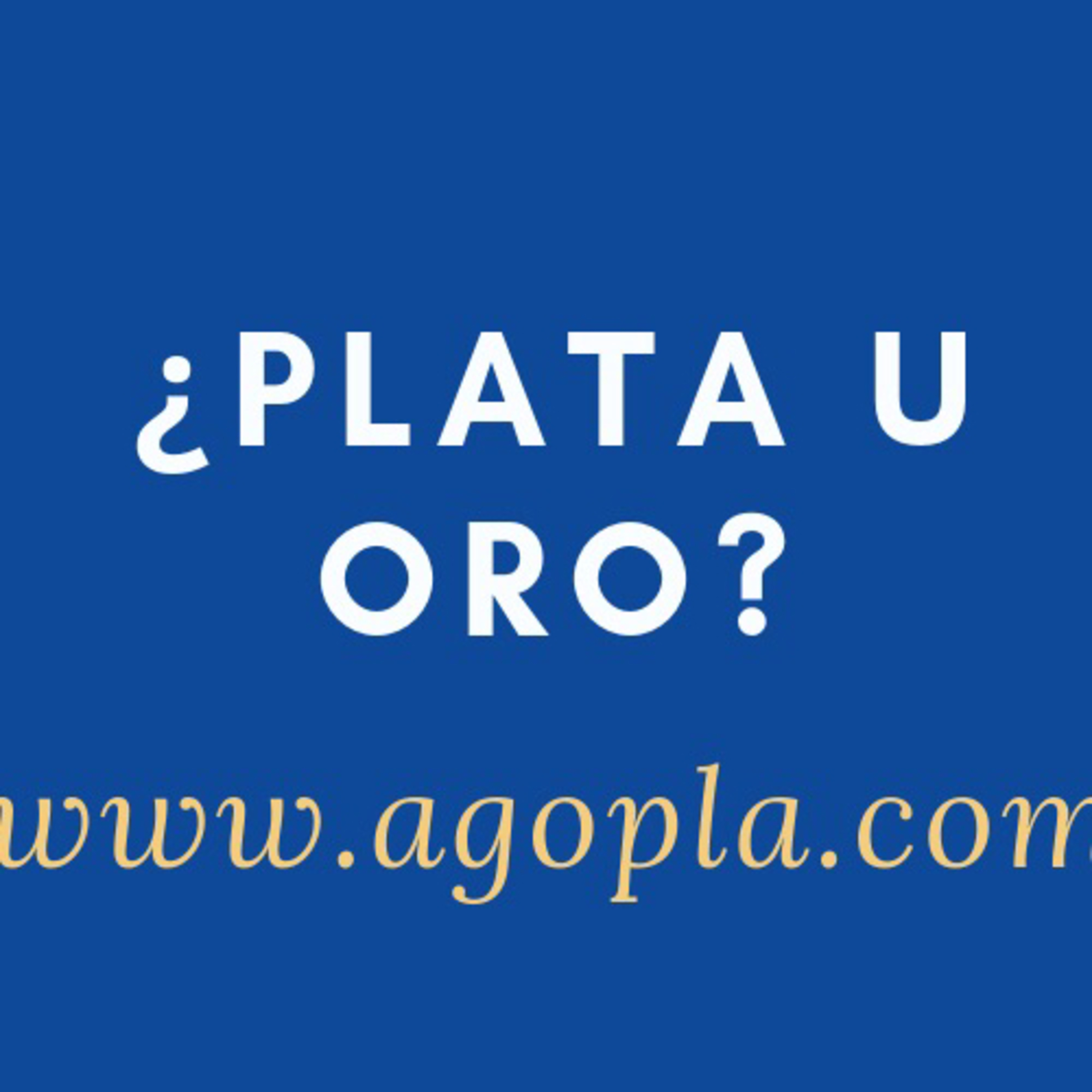 ¿PLATA U ORO? episode artwork