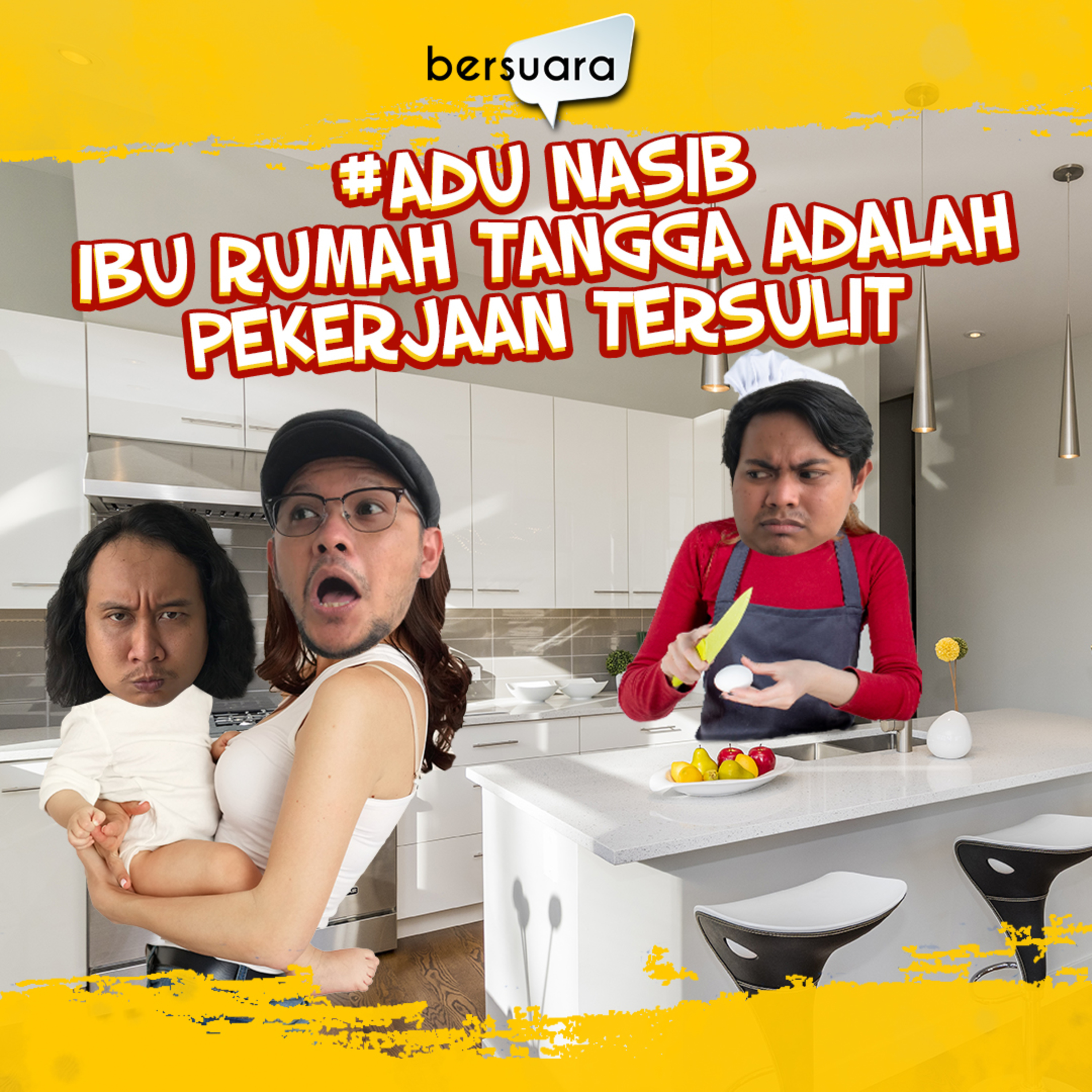 #AduNasib IBU RUMAH TANGGA ADALAH PERKERJAAN TERSULIT