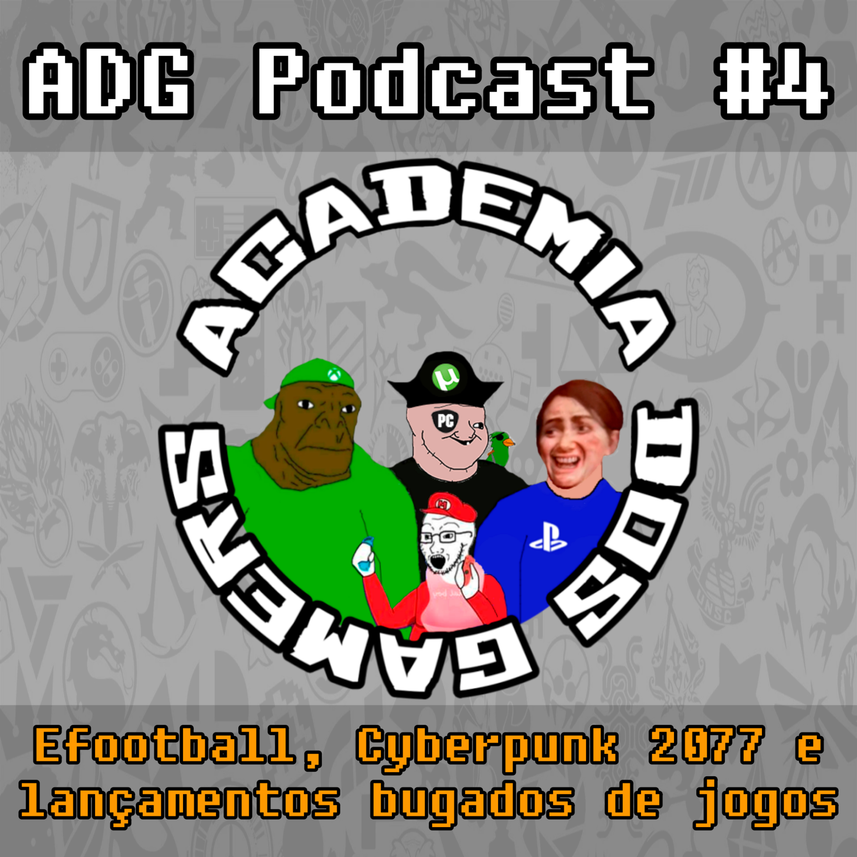 ADG Podcast #4 - Efootball, Cyberpunk 2077 e lançamentos bugados de jogos episode artwork