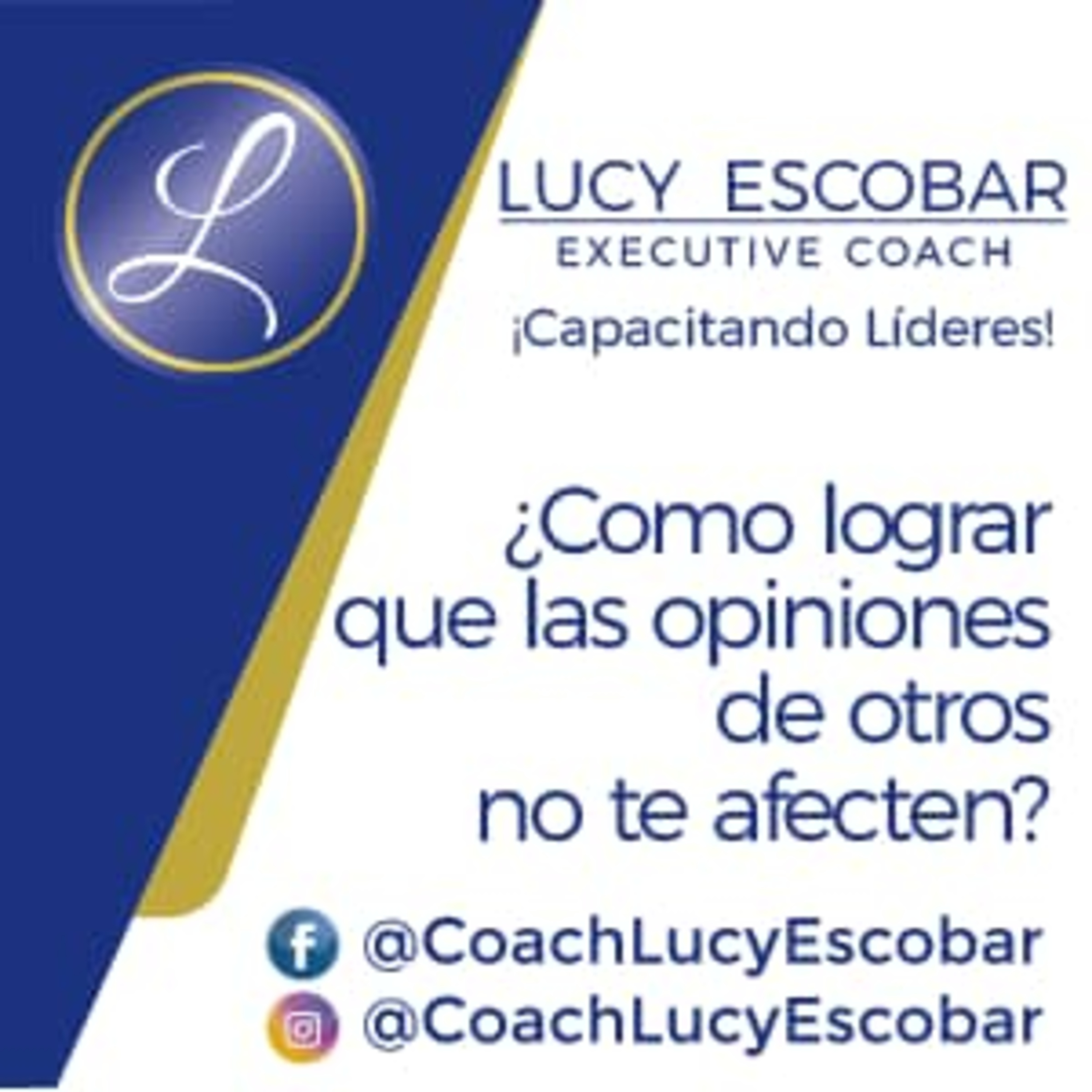 Cápsulas con Lucy Escobar