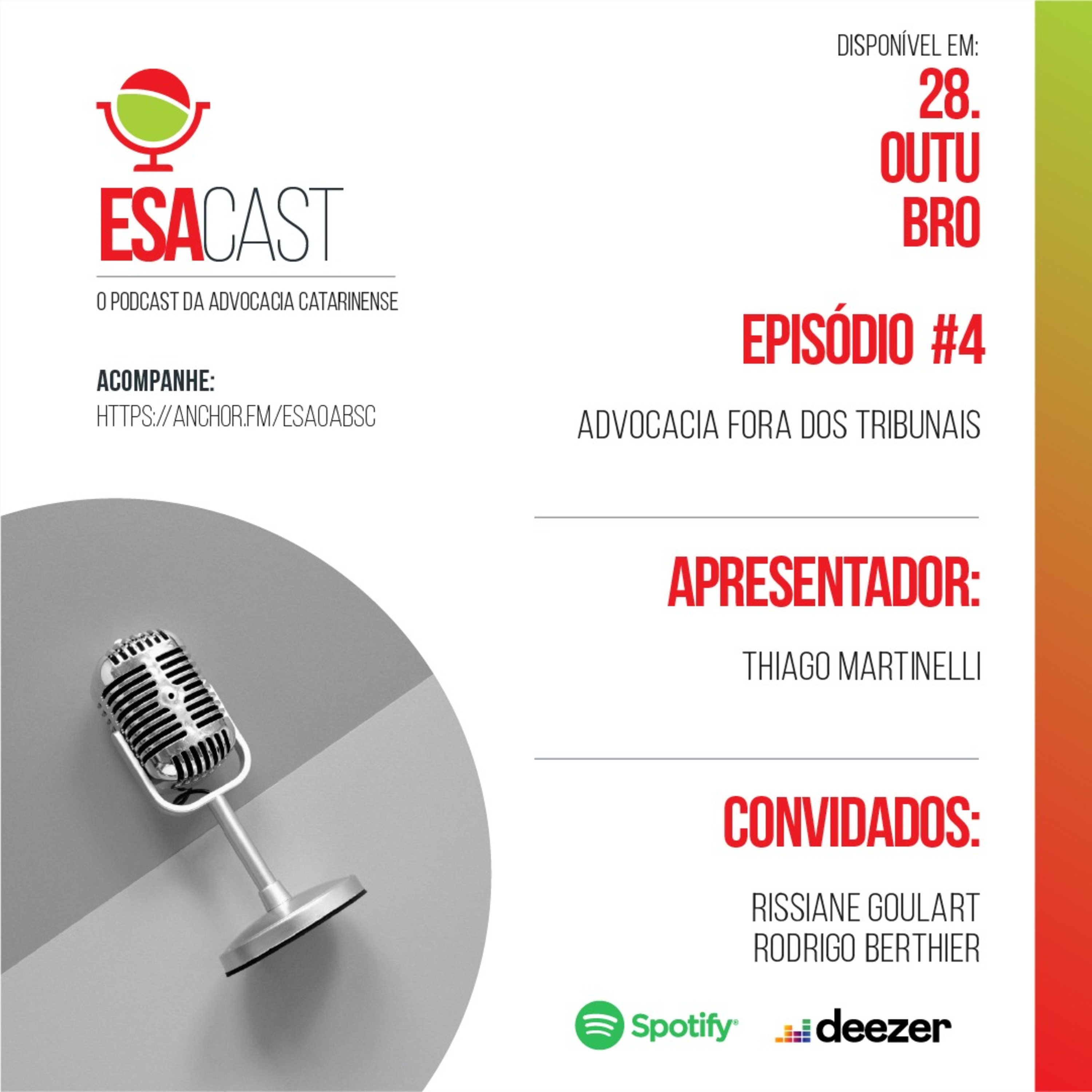 ESACast - o podcast da Advocacia Catarinense
