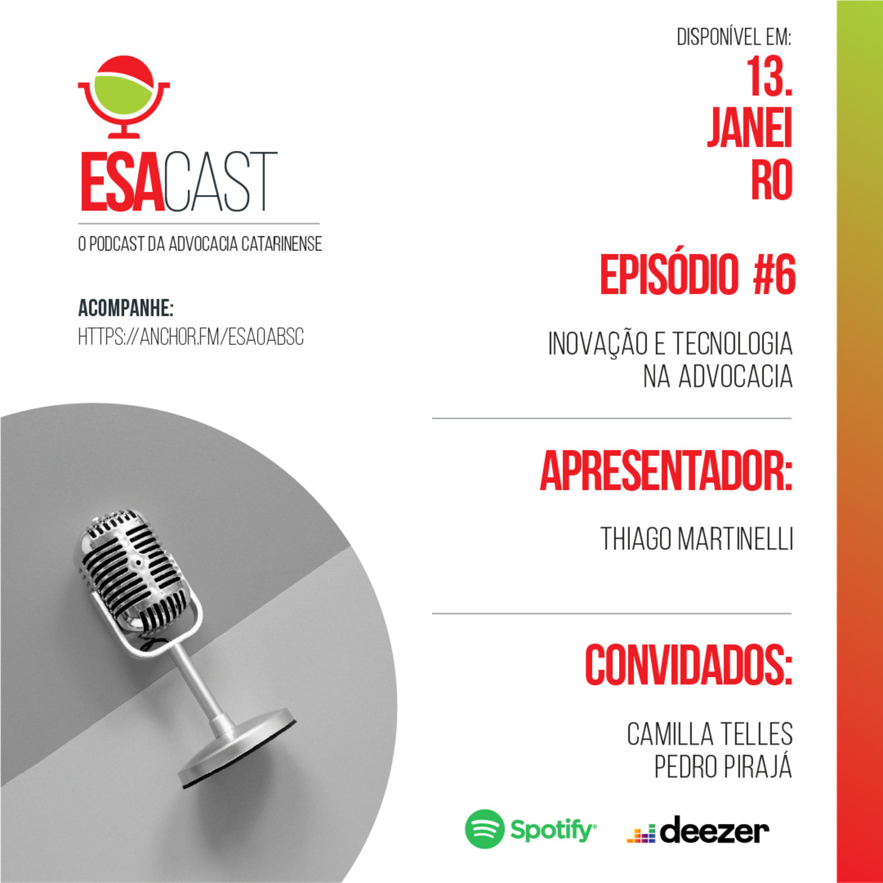 ESACast - o podcast da Advocacia Catarinense