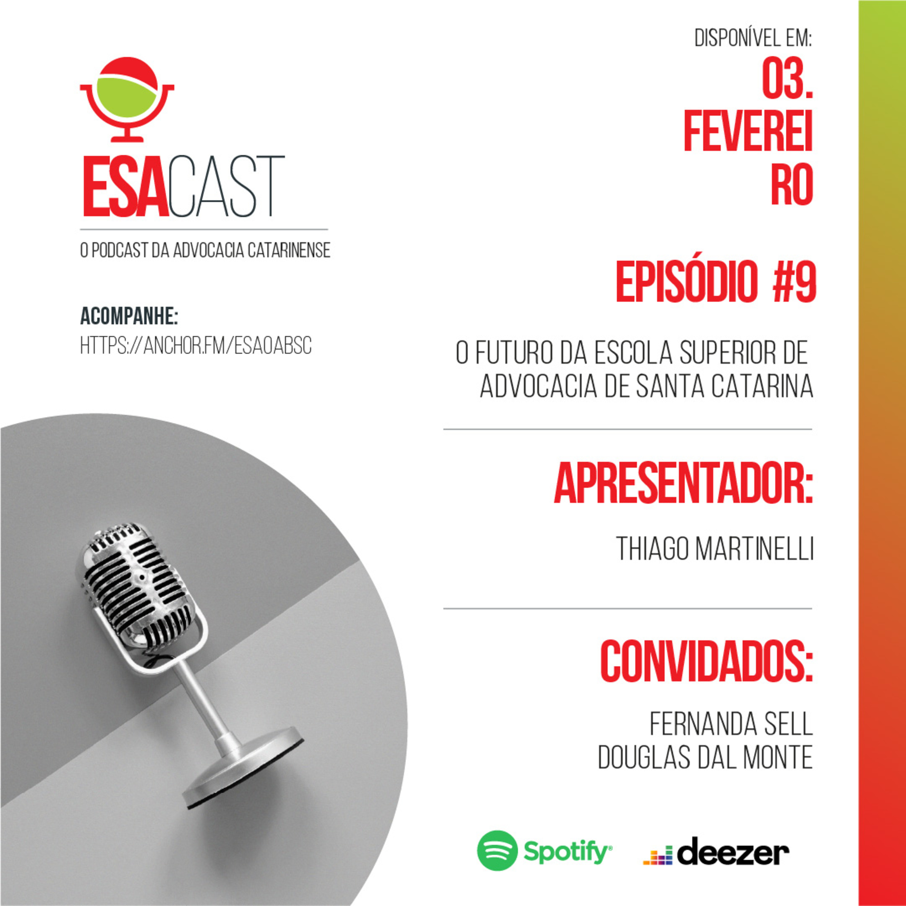 ESACast - o podcast da Advocacia Catarinense