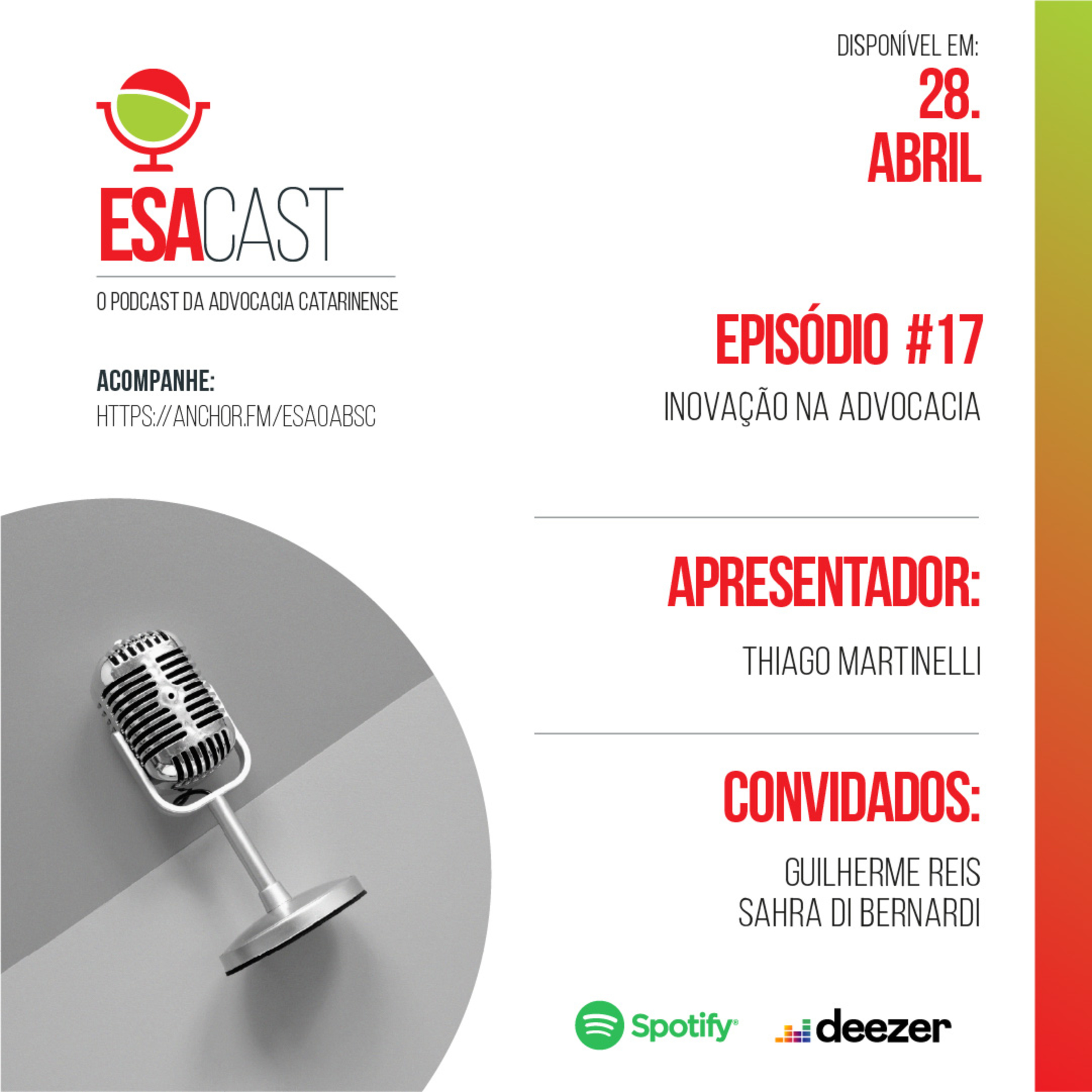 ESACast - o podcast da Advocacia Catarinense