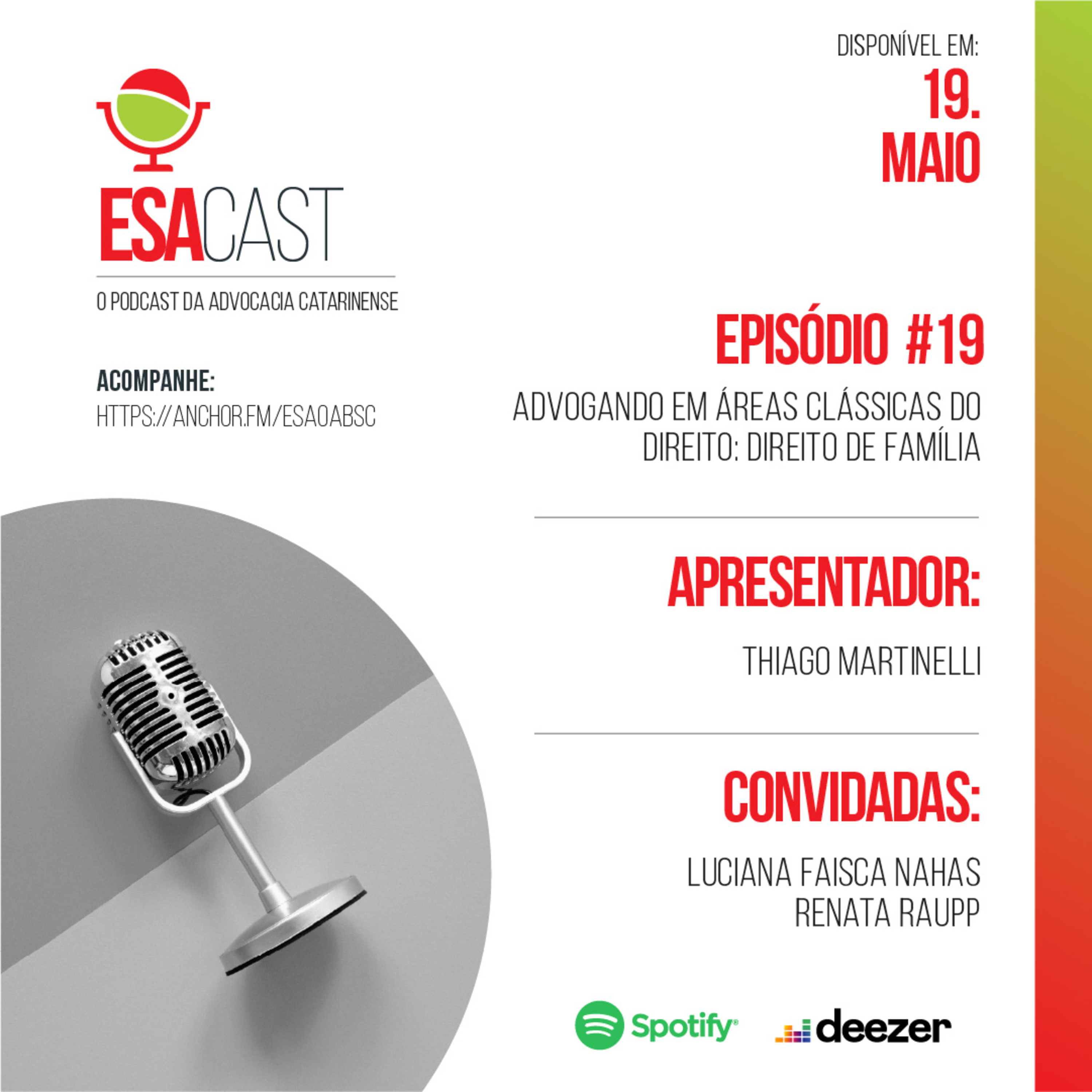 ESACast - o podcast da Advocacia Catarinense