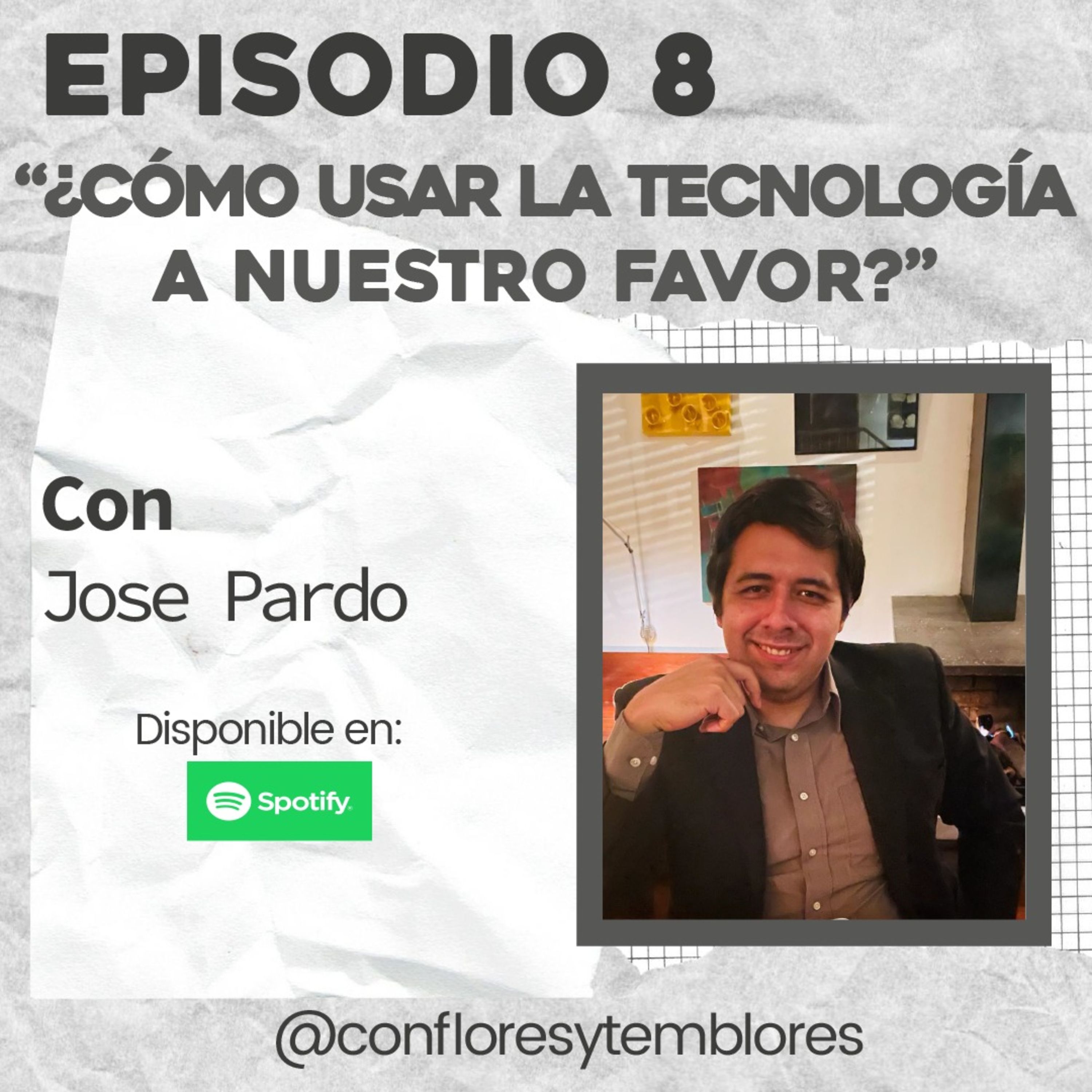 Con flores y temblores