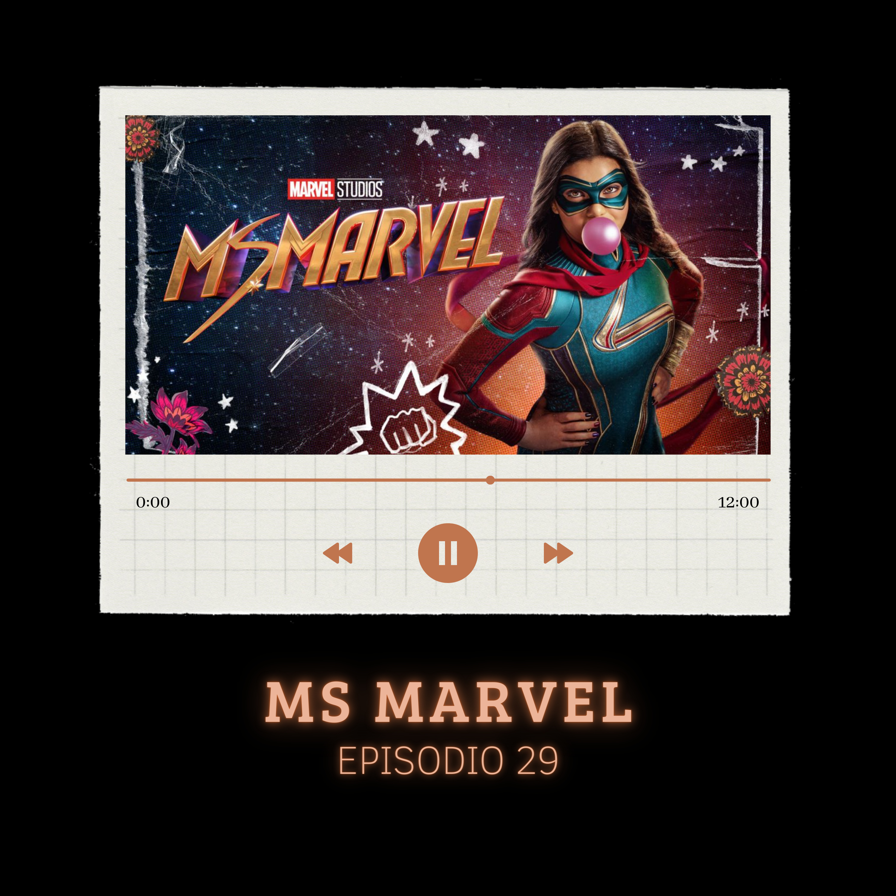 Episodio 29 - Ms. Marvel (2022) - Esta tan confuso que se hiere a si mismo episode artwork