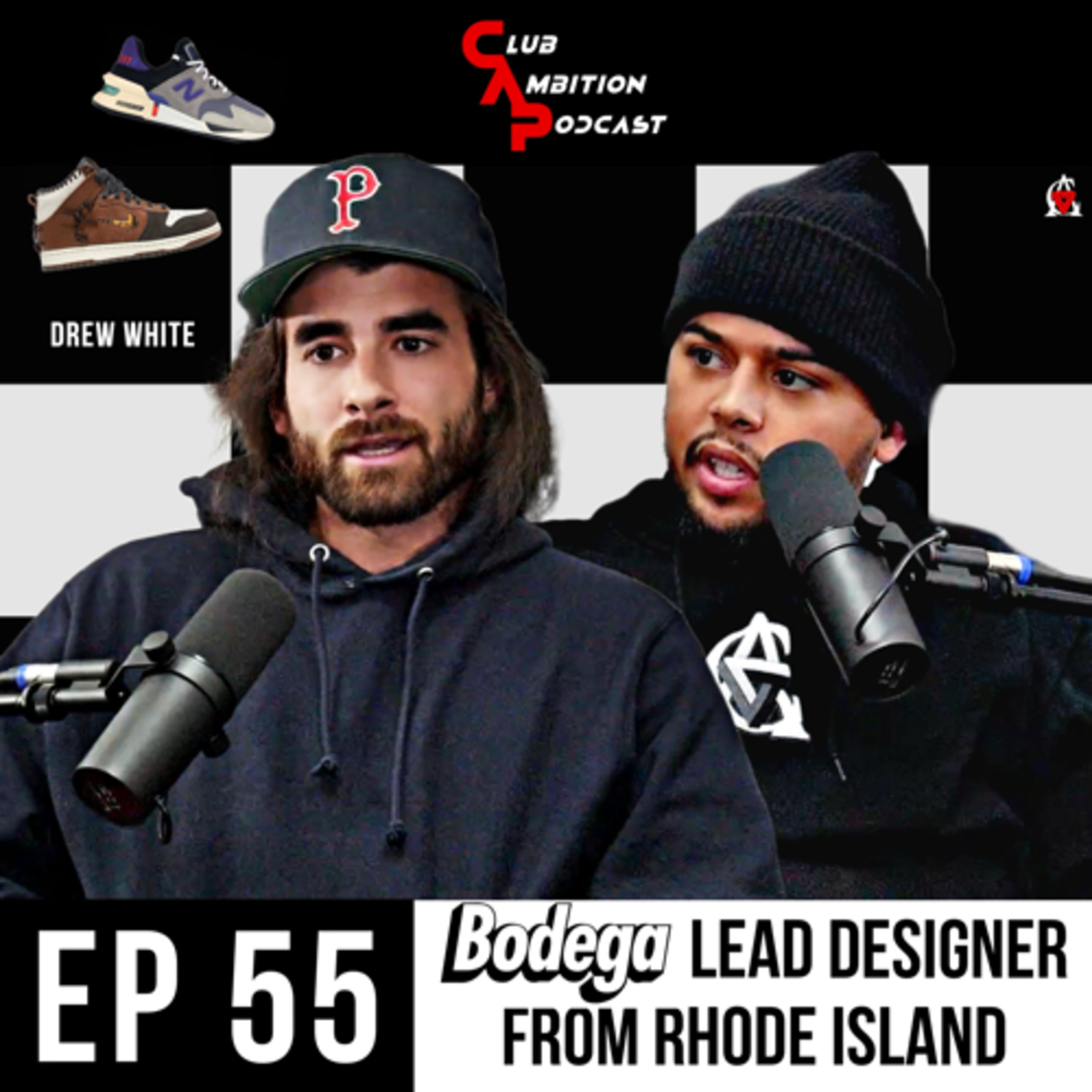 Episode 55 | The Man Behind Bodega's Designs, Nike Dunks, New Balances + More (Drew White Interview) episode artwork
