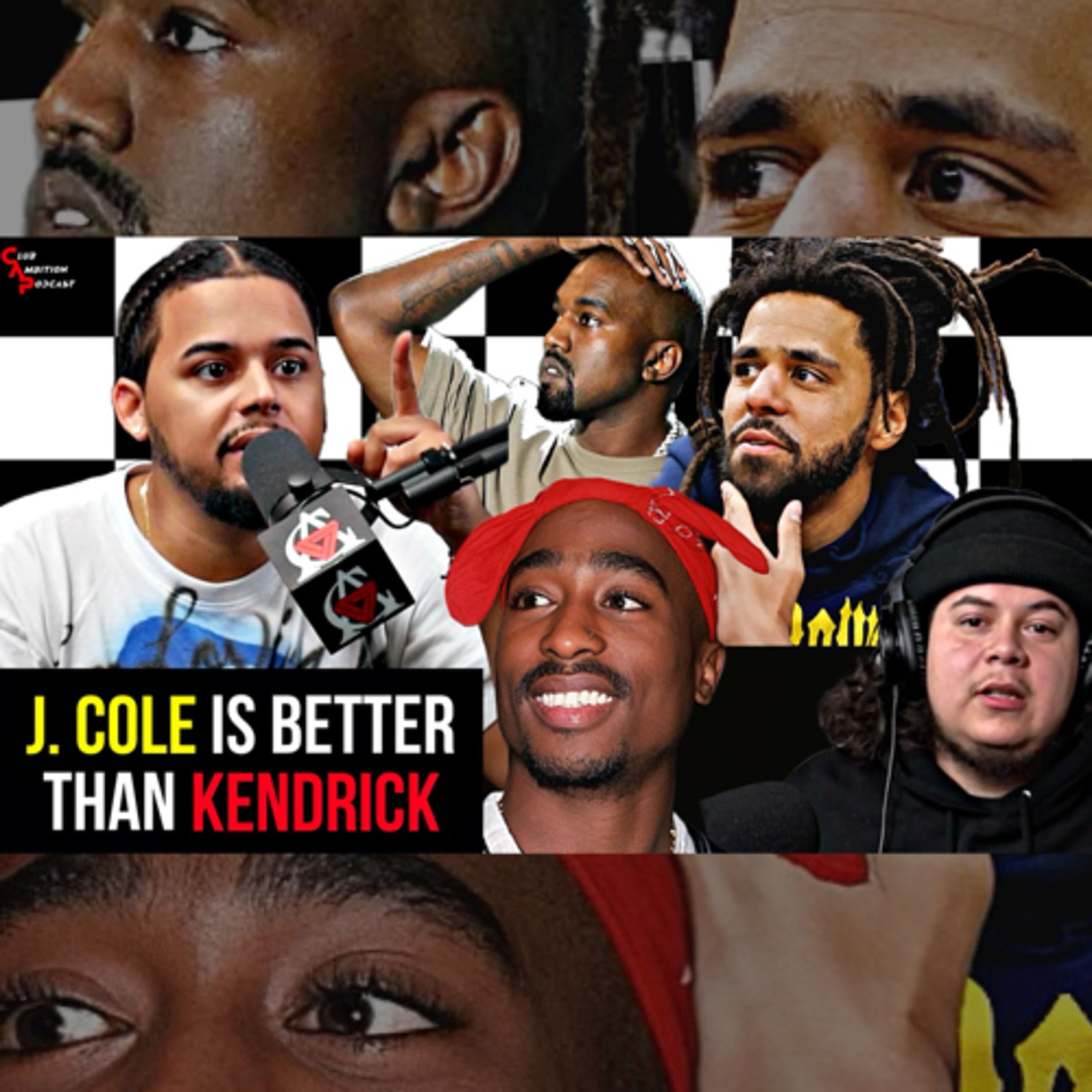 Episode 104 | J. Cole Is Better Than Kendrick Lamar, 2pac's Killer Arrested, Kanye Exposes Cardi B episode artwork