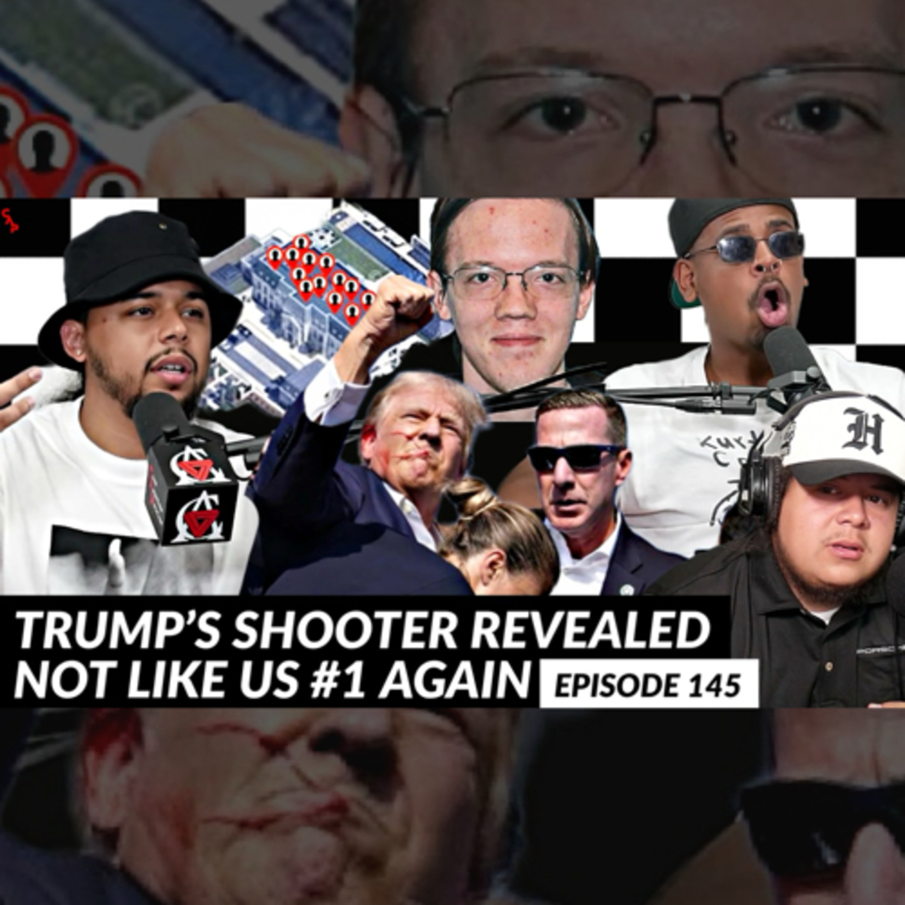 Episode 145 | Trump's Shooter REVEALED, Not Like Us Goes #1 Again, Messi Injured! episode artwork