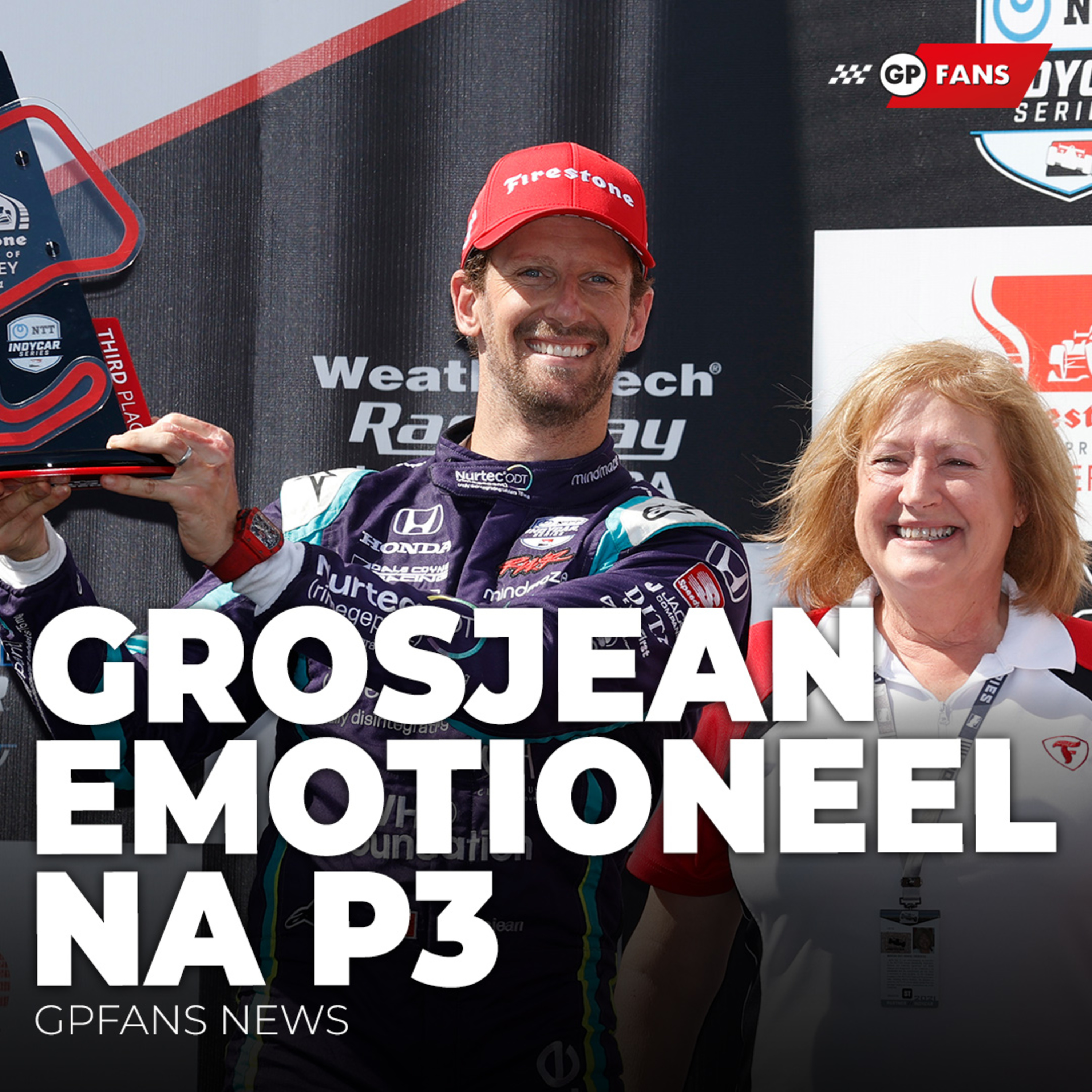 Emotionele Grosjean geniet met volle teugen, afwijkende tijdschema voor GP van Rusland | GPFans News episode artwork