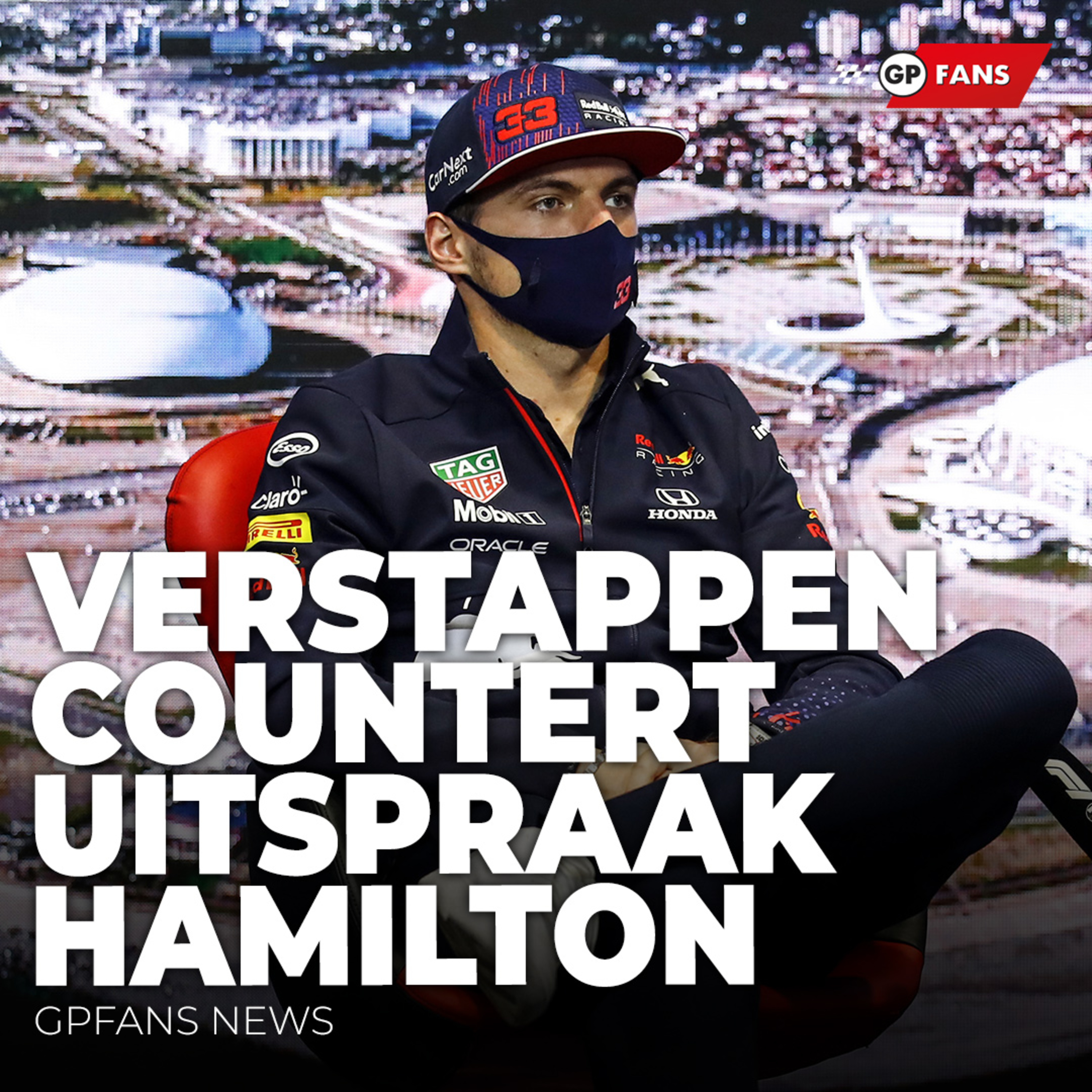 Verstappen countert uitspraak Hamilton: "Ben inderdaad zó nerveus, kan er niet van slapen" | GPFans episode artwork