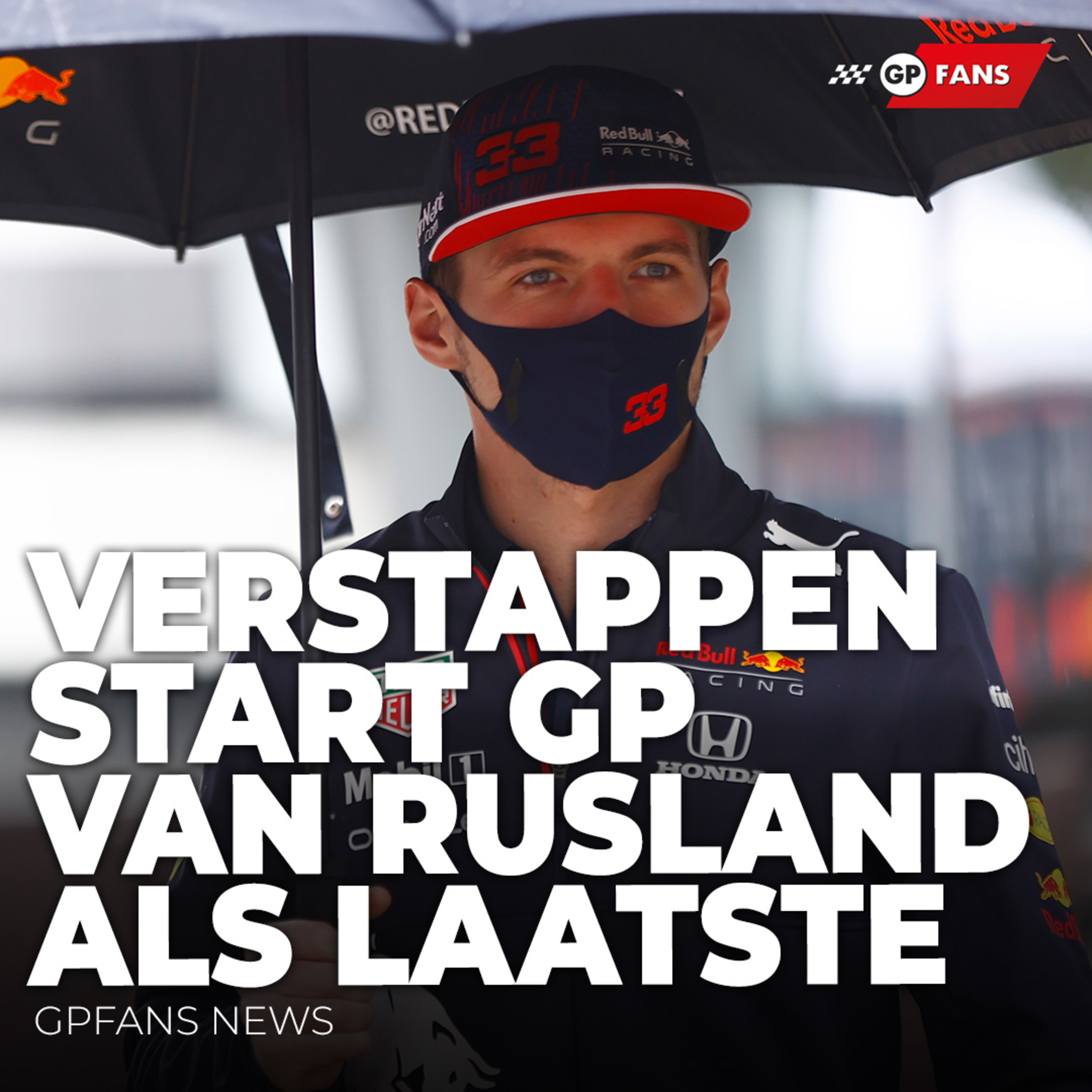 Verstappen start Grand Prix Rusland als laatste vanwege gridstraf | GPFans News episode artwork