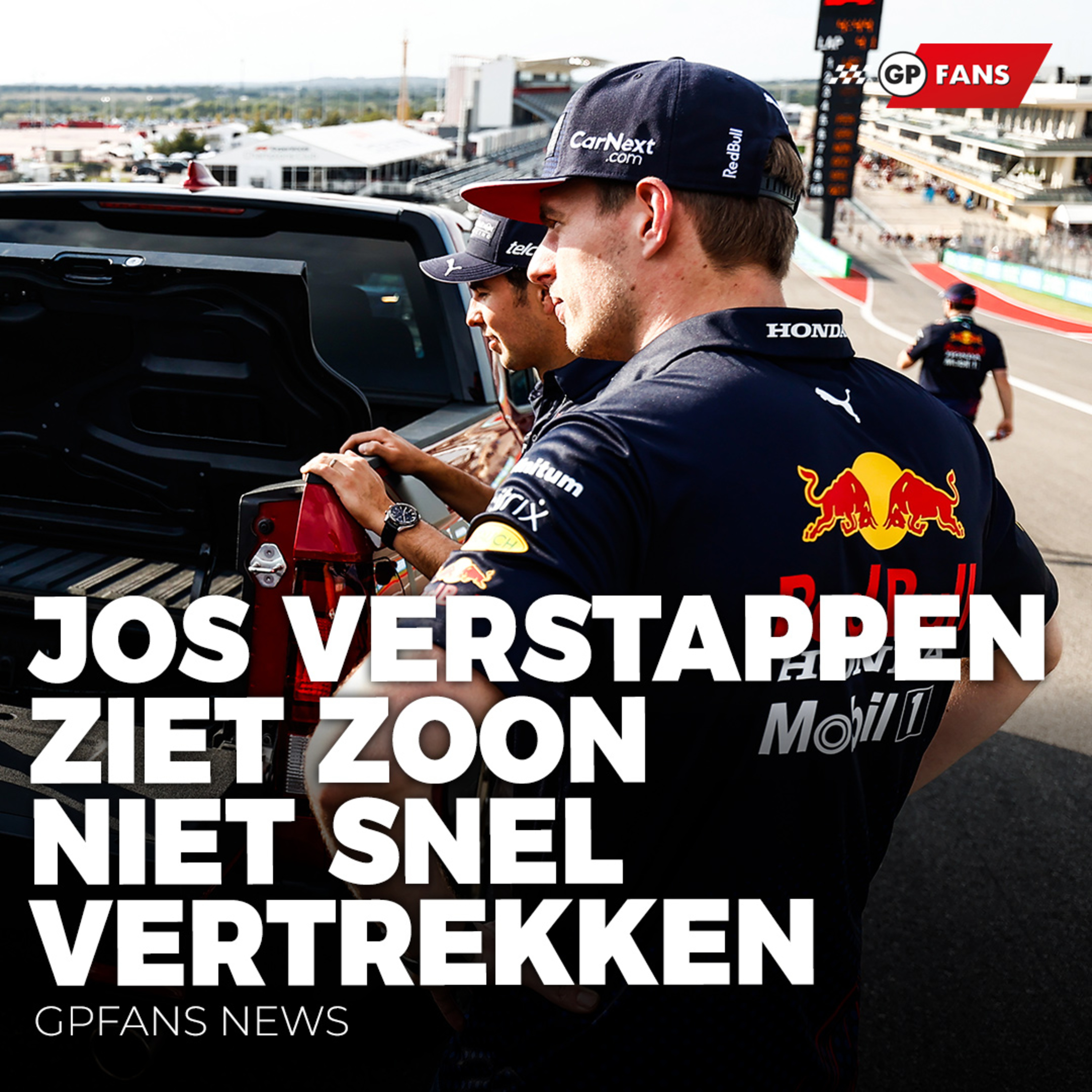 Jos Verstappen ziet zoon niet snel vertrekken: "Red Bull weet hoe goed Max is, Mercedes nog niet" | GPFans News episode artwork