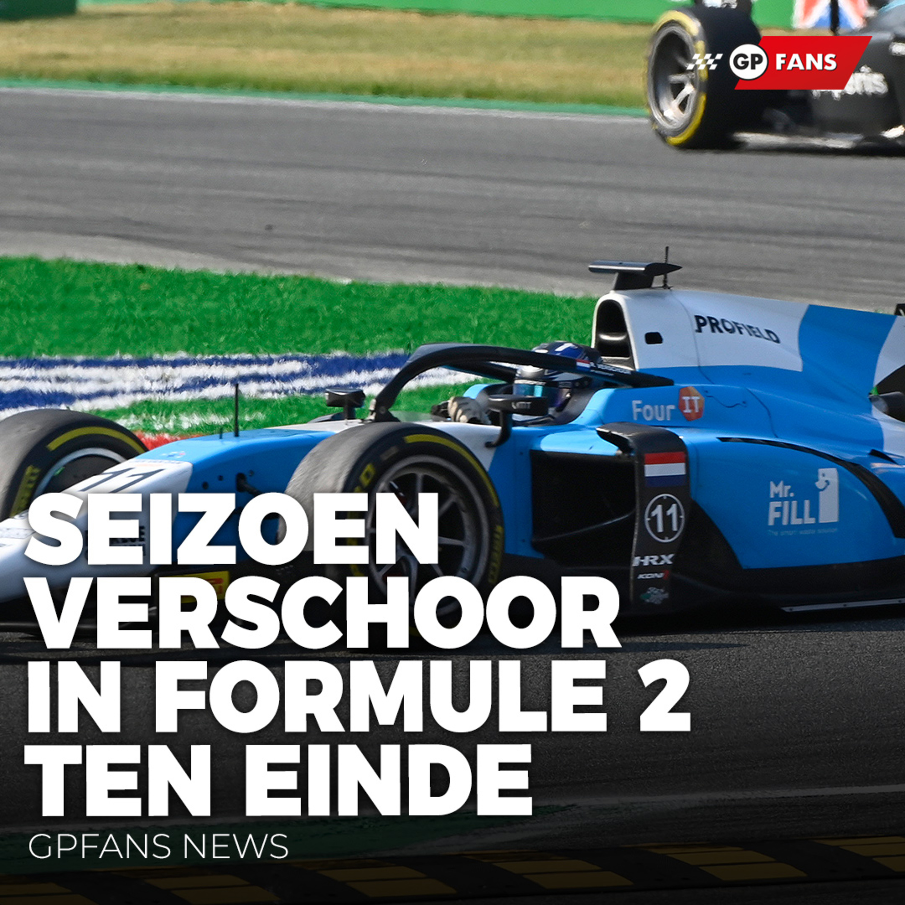 Seizoen Verschoor in Formule 2 ten einde, Abiteboul lost tattoo-weddenschap in | GPFans News episode artwork