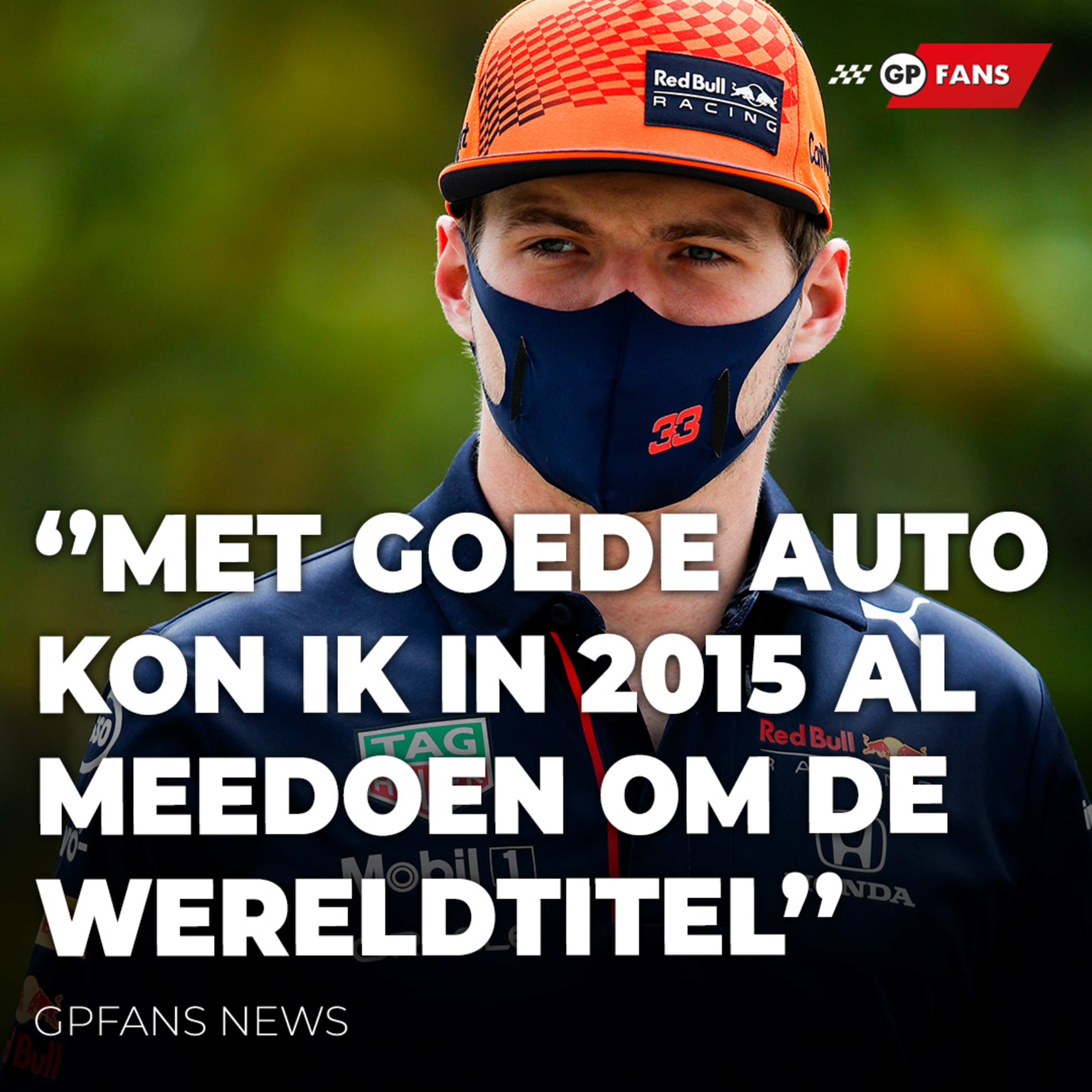 Verstappen: "Met goede auto kon ik in 2015 al meedoen om wereldtitel" l GPFans News episode artwork