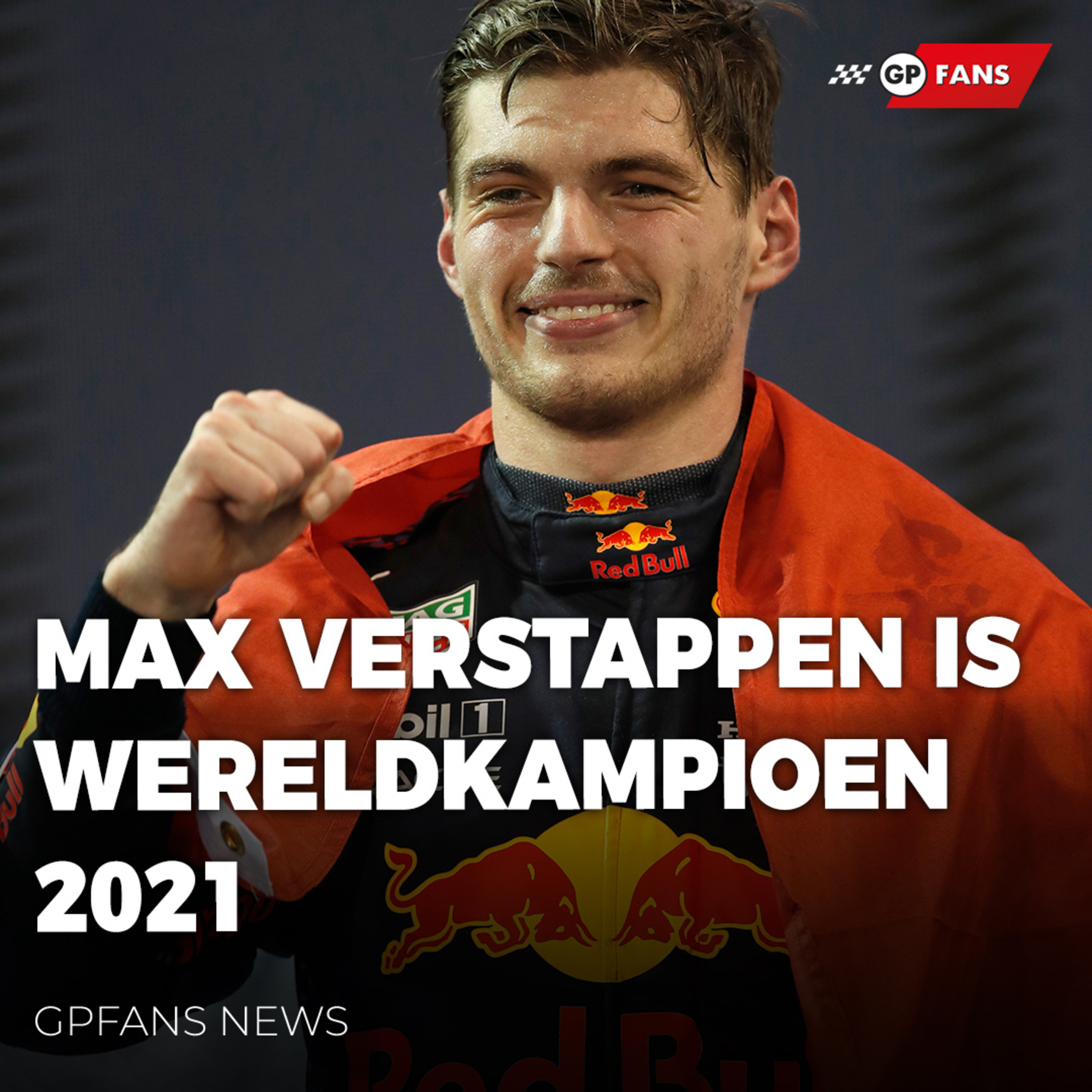 Max Verstappen is Wereldkampioen 2021 l GPFans Race Day episode artwork