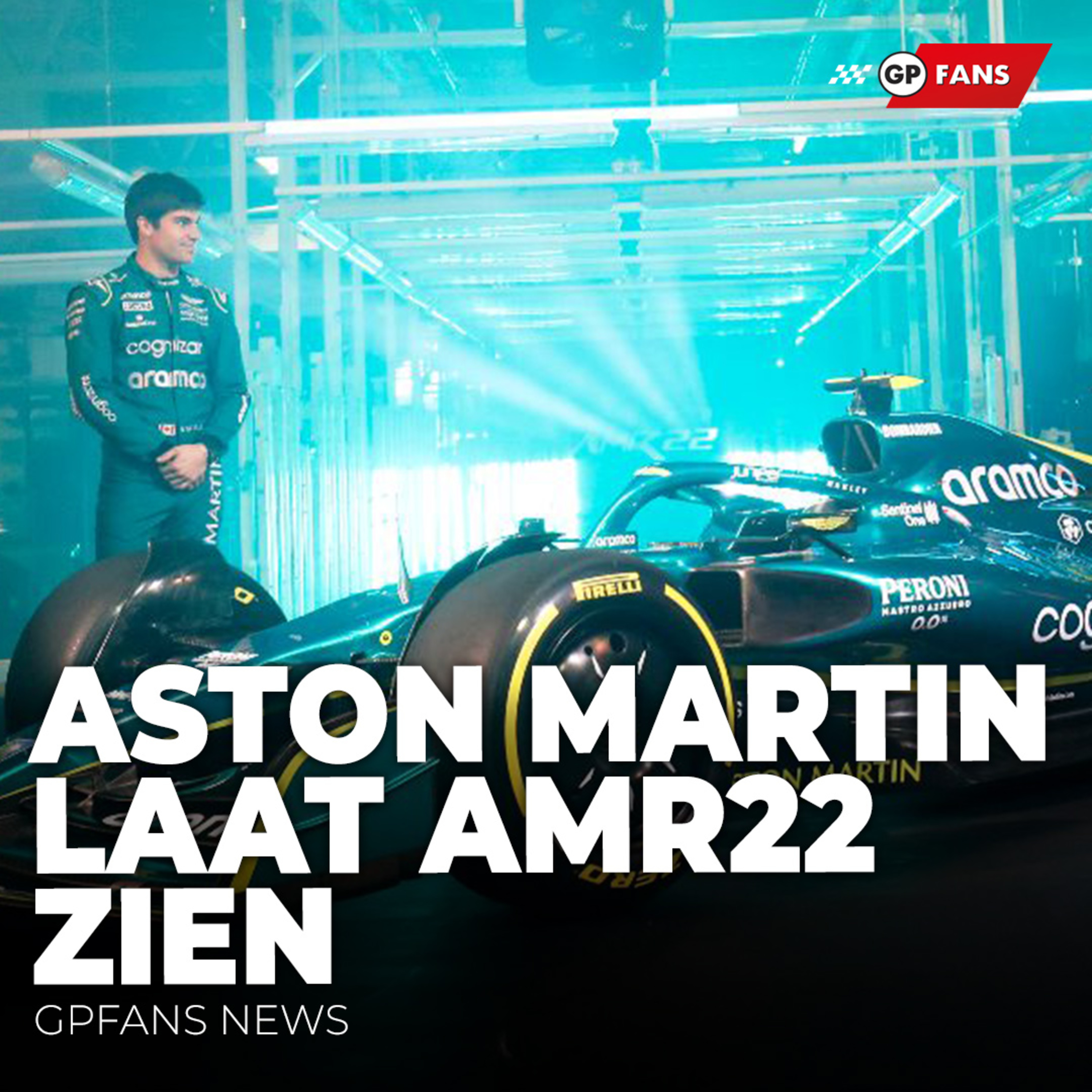 Aston Martin toont 2022 wagen, kleine lettertjes Mercedes weerhouden Horner van bezoek aan fabriek episode artwork