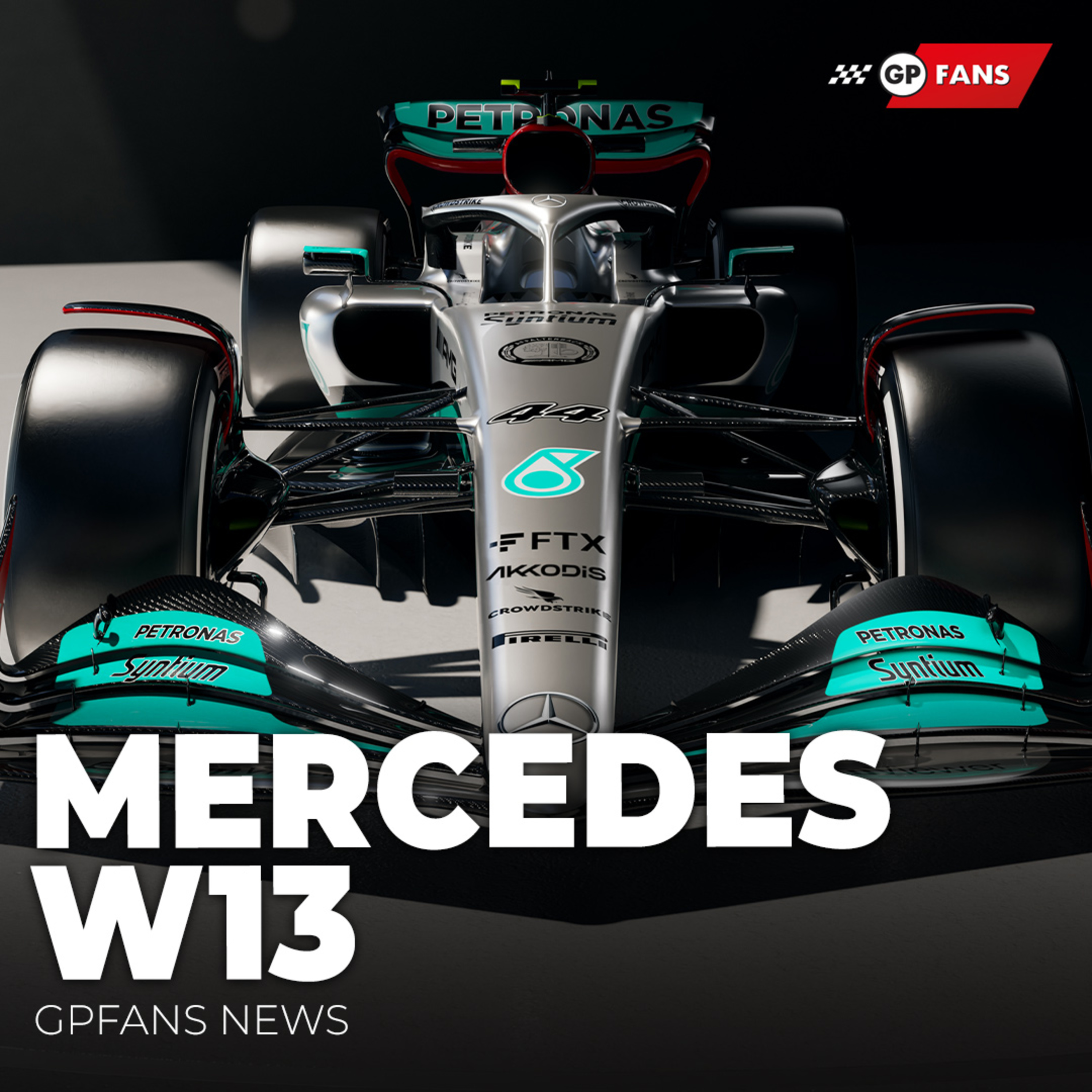 Titelstrijd zonder Verstappen: "Zal tussen Hamilton en Russell gaan", Mercedes presenteert de W13 | GPFans News episode artwork
