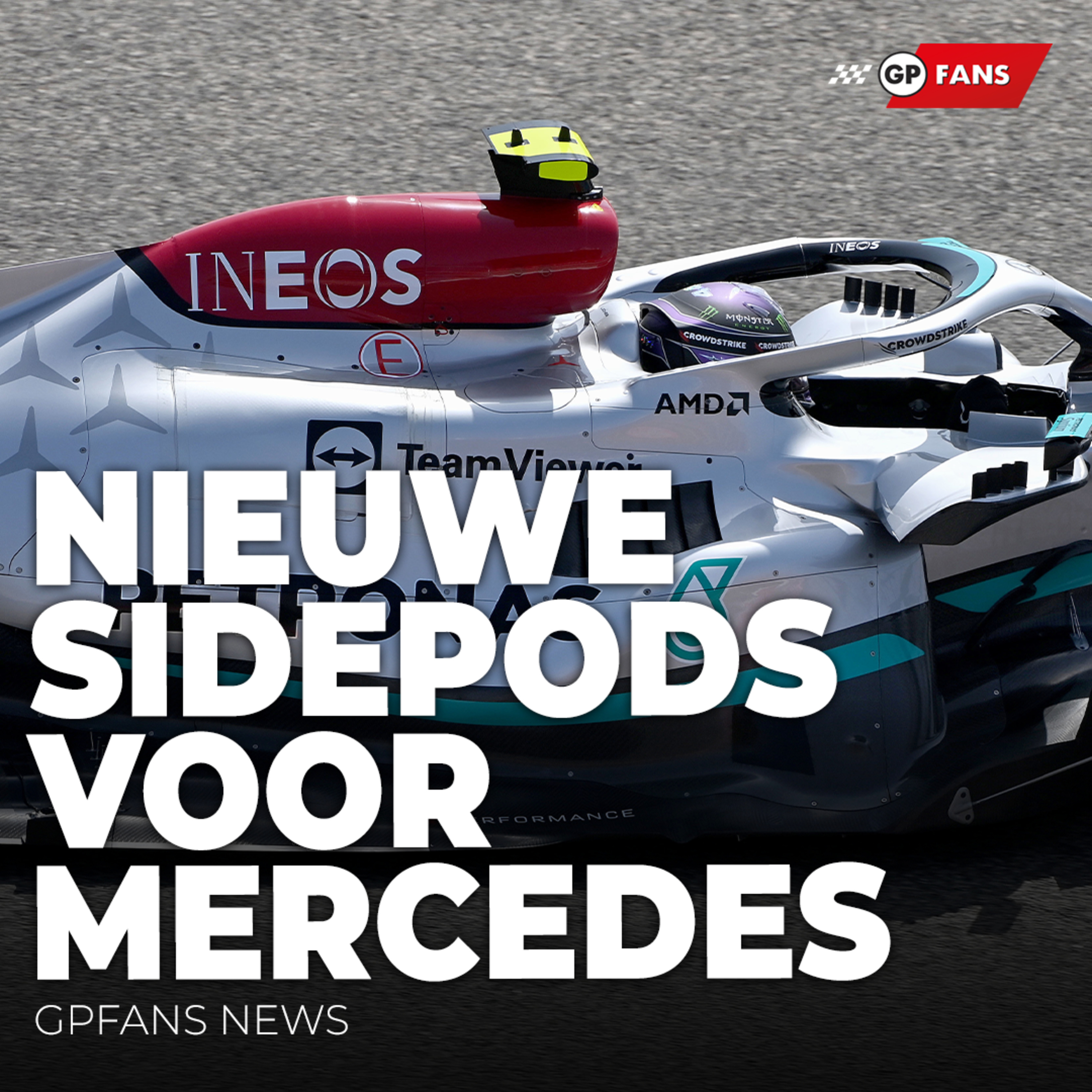 Mercedes lanceert ‘sneller’ W13 in Bahrein, Red Bull nog te zwaar | GPFans News episode artwork