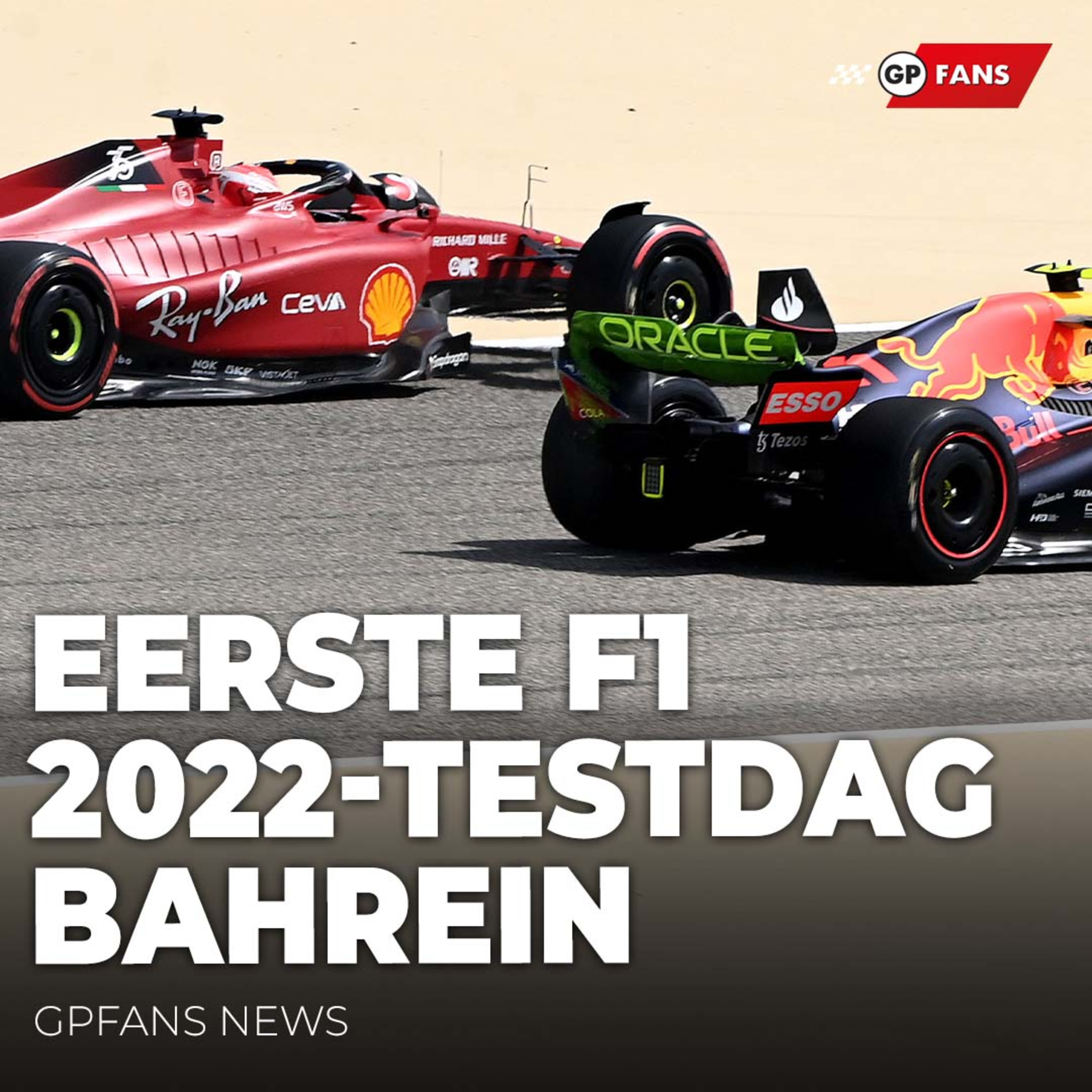 Eerste F1 2022-testdag Bahrein: Verstappen verwacht titelstrijd met meerdere teams episode artwork