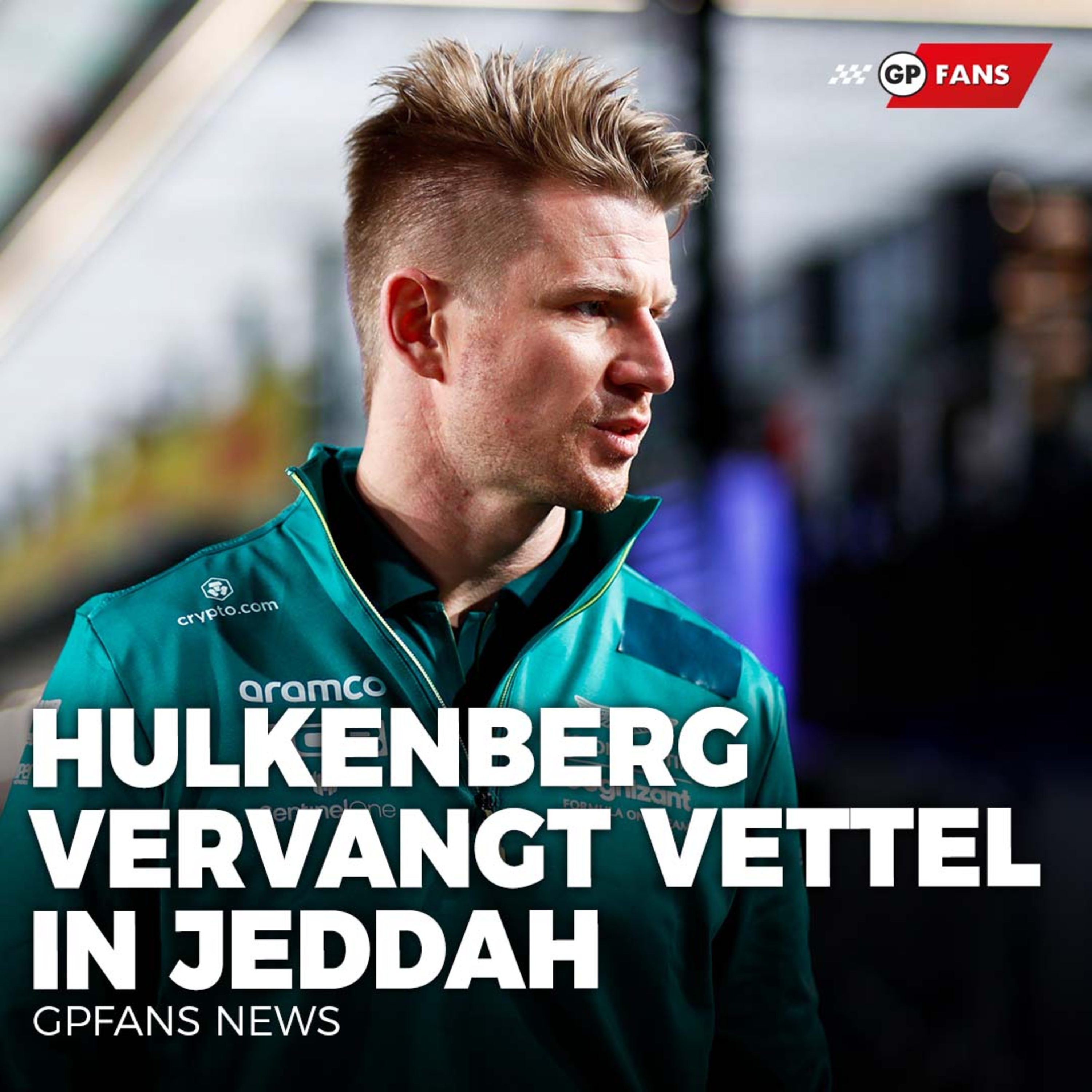 Hulkenberg vervangt Vettel opnieuw in Jeddah, Gasly solliciteert naar zitje naast Verstappen | GPFans News episode artwork