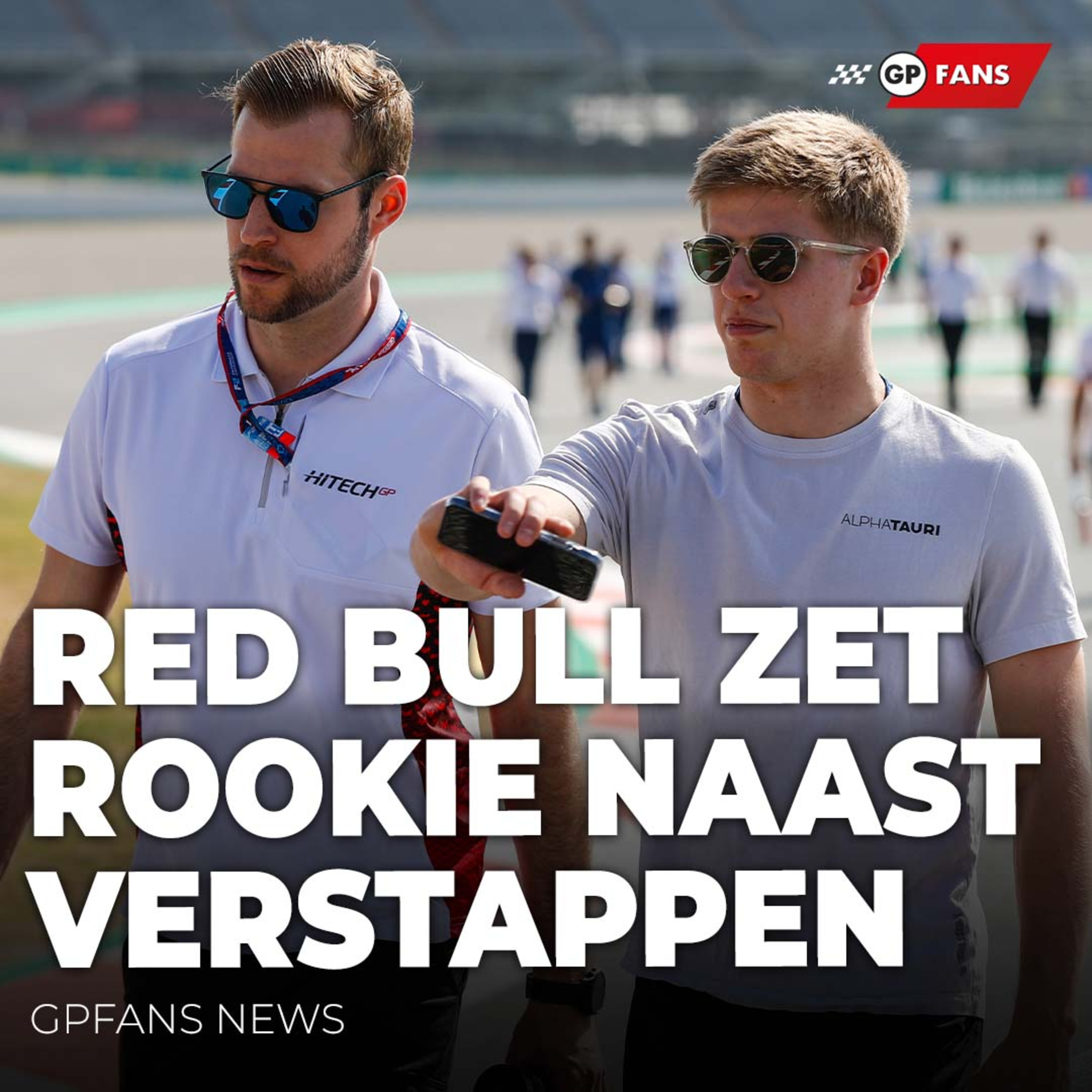 Red Bull zet rookie naast Verstappen tijdens GP-weekend in Spanje, Mercedes toont upgrades | GPFans episode artwork