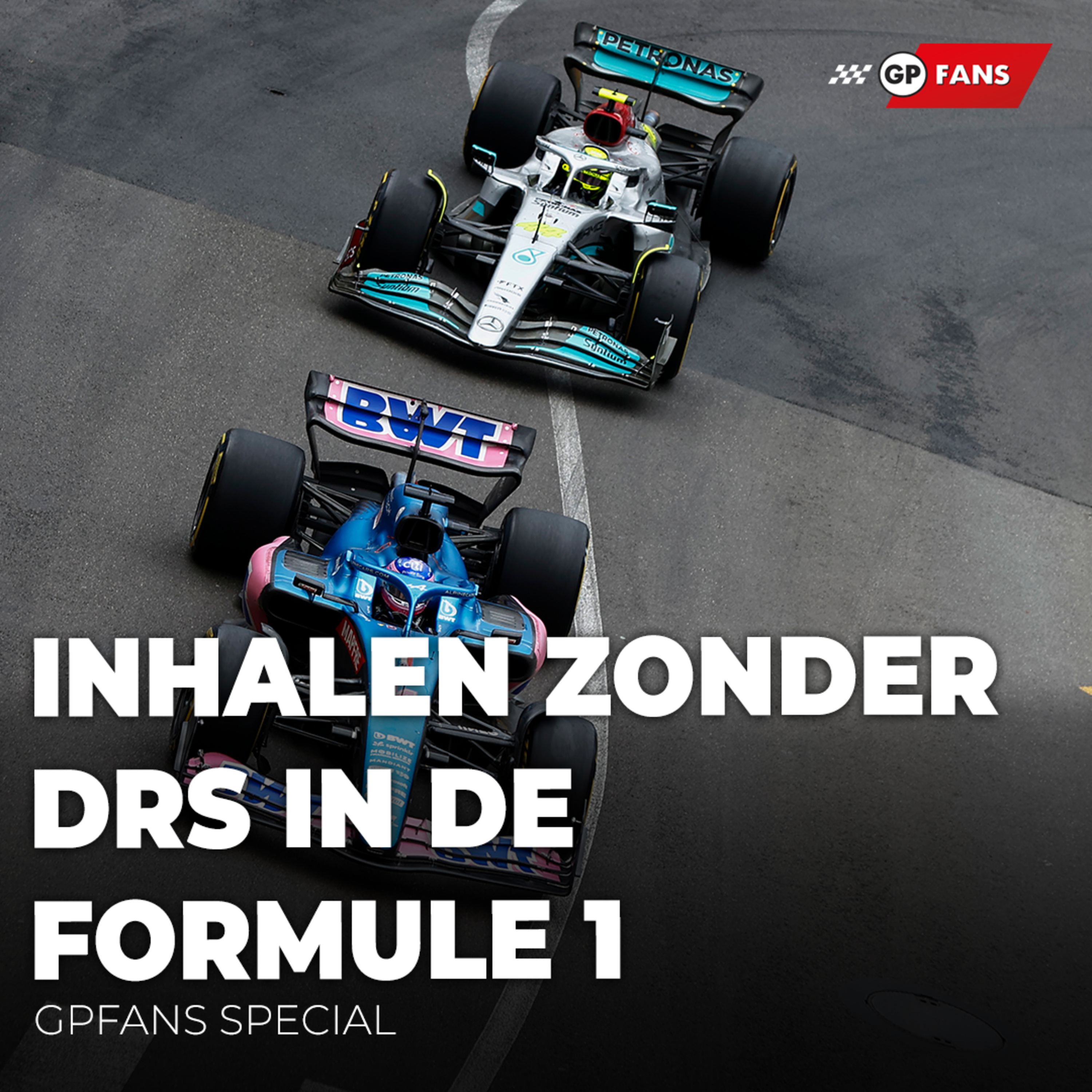 Inhalen zonder DRS in de Formule 1: Undercut & Overcut | GPFans Special episode artwork