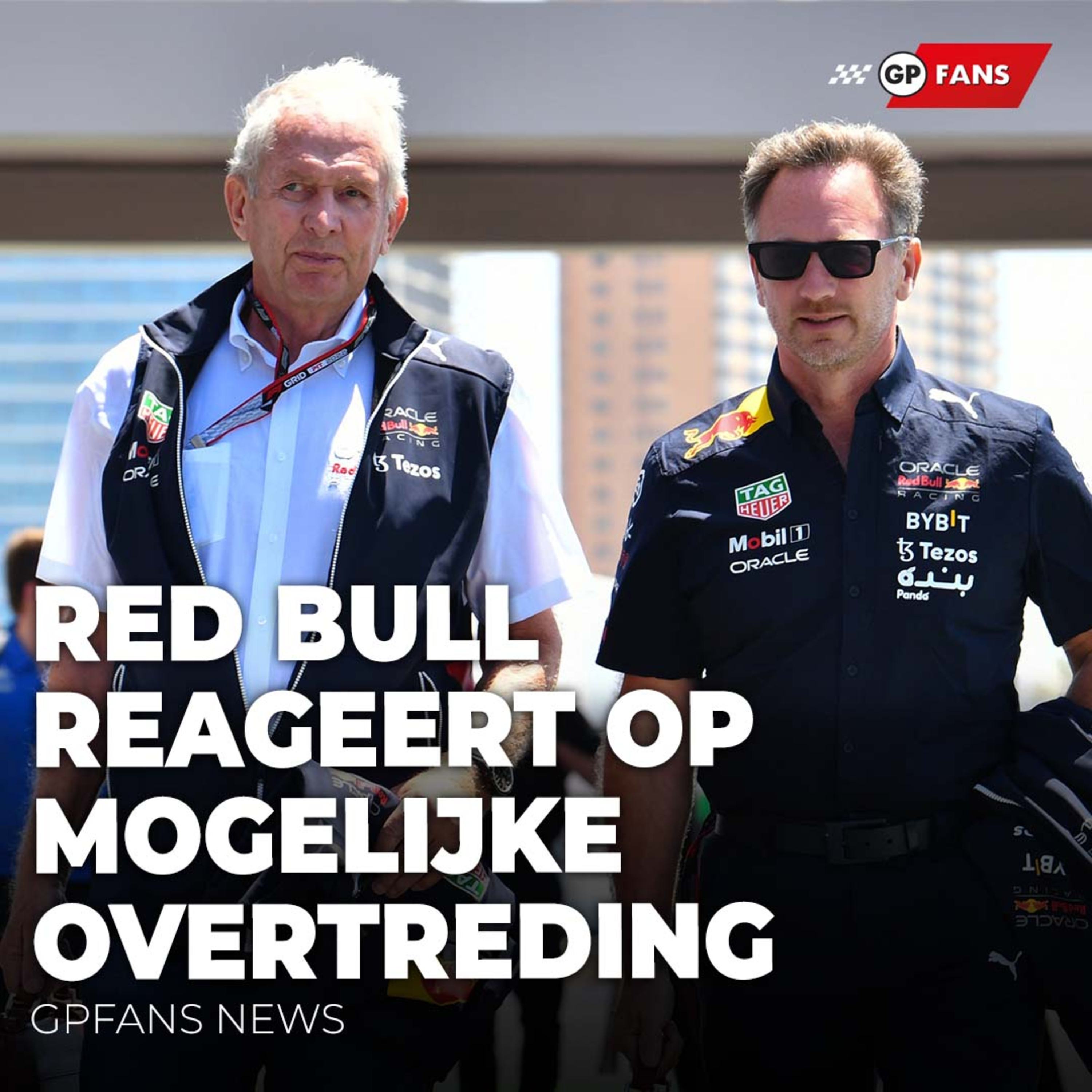 FIA komt binnenkort met statement over mogelijke overtreding, Red Bull Racing reageert | GPFans News episode artwork