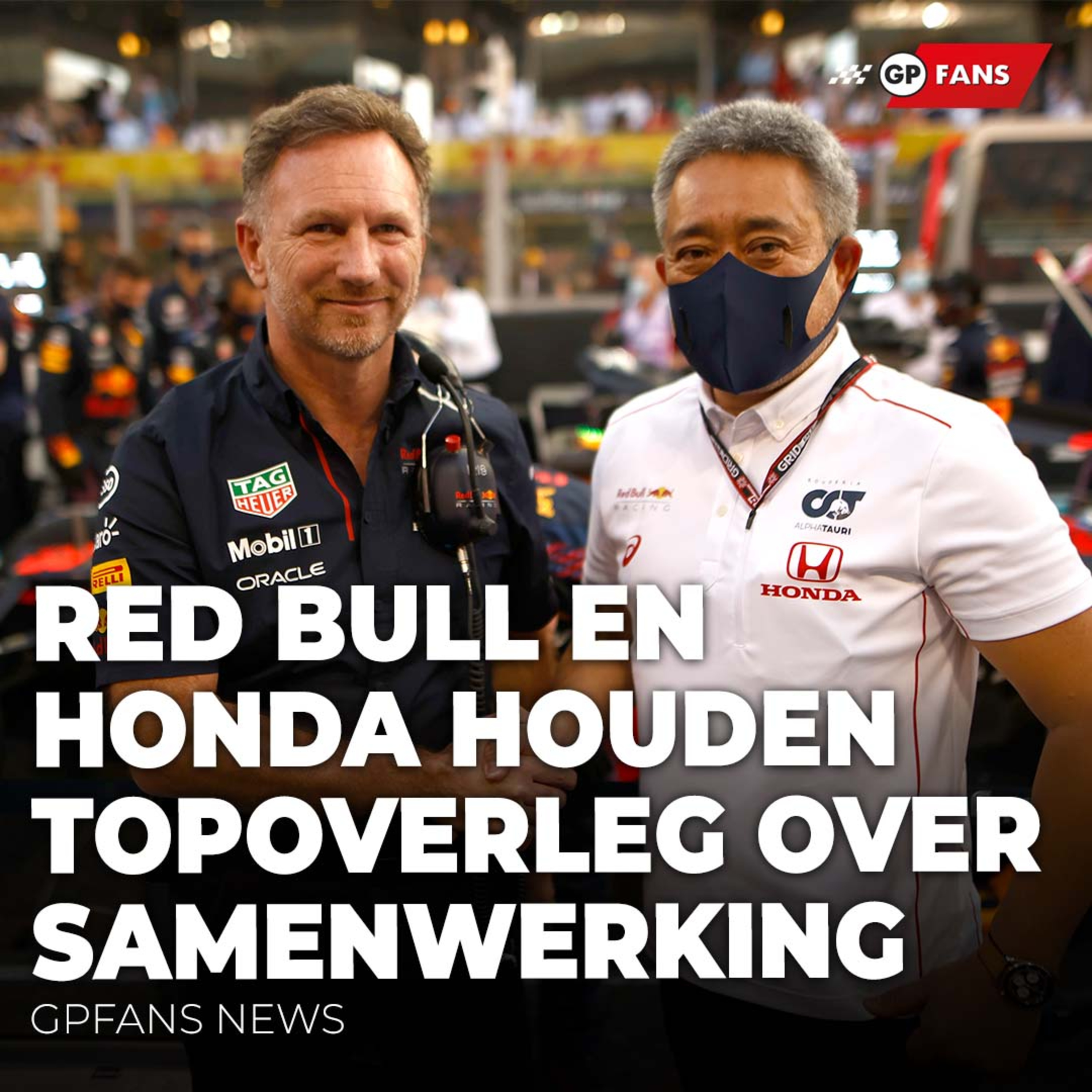 'Red Bull en Honda houden topoverleg over samenwerking', Marko over transfer De Vries | GPFans News episode artwork