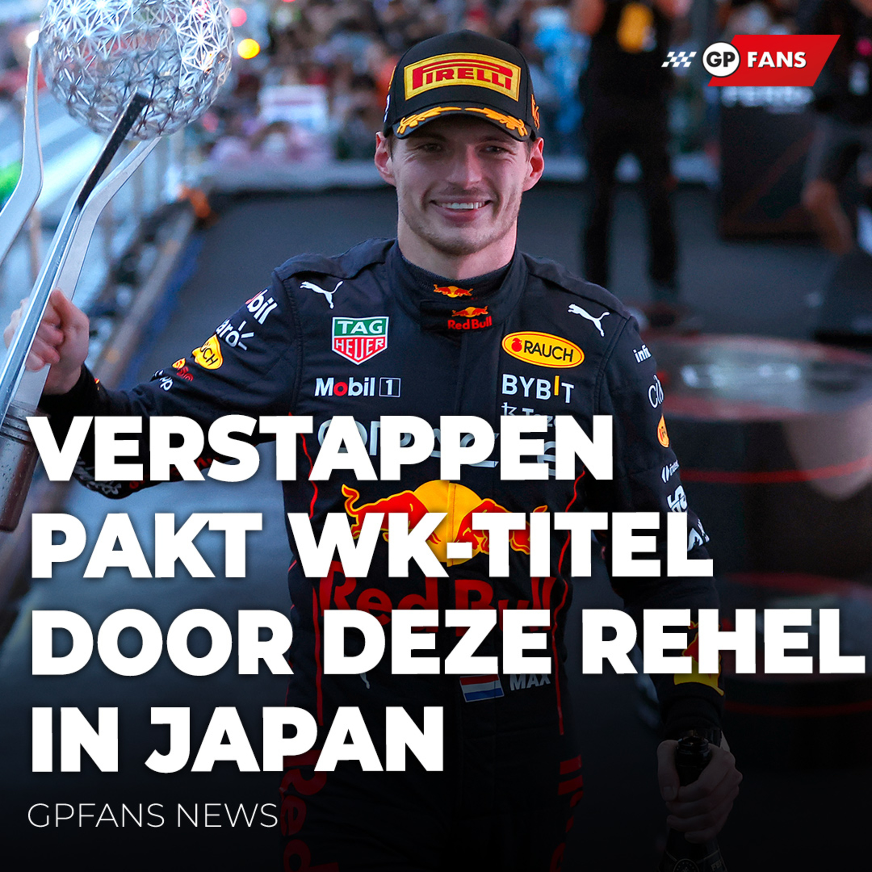 Max Verstappen pakt WK-titel door deze regel na chaos in Japan | GPFans Race Day episode artwork