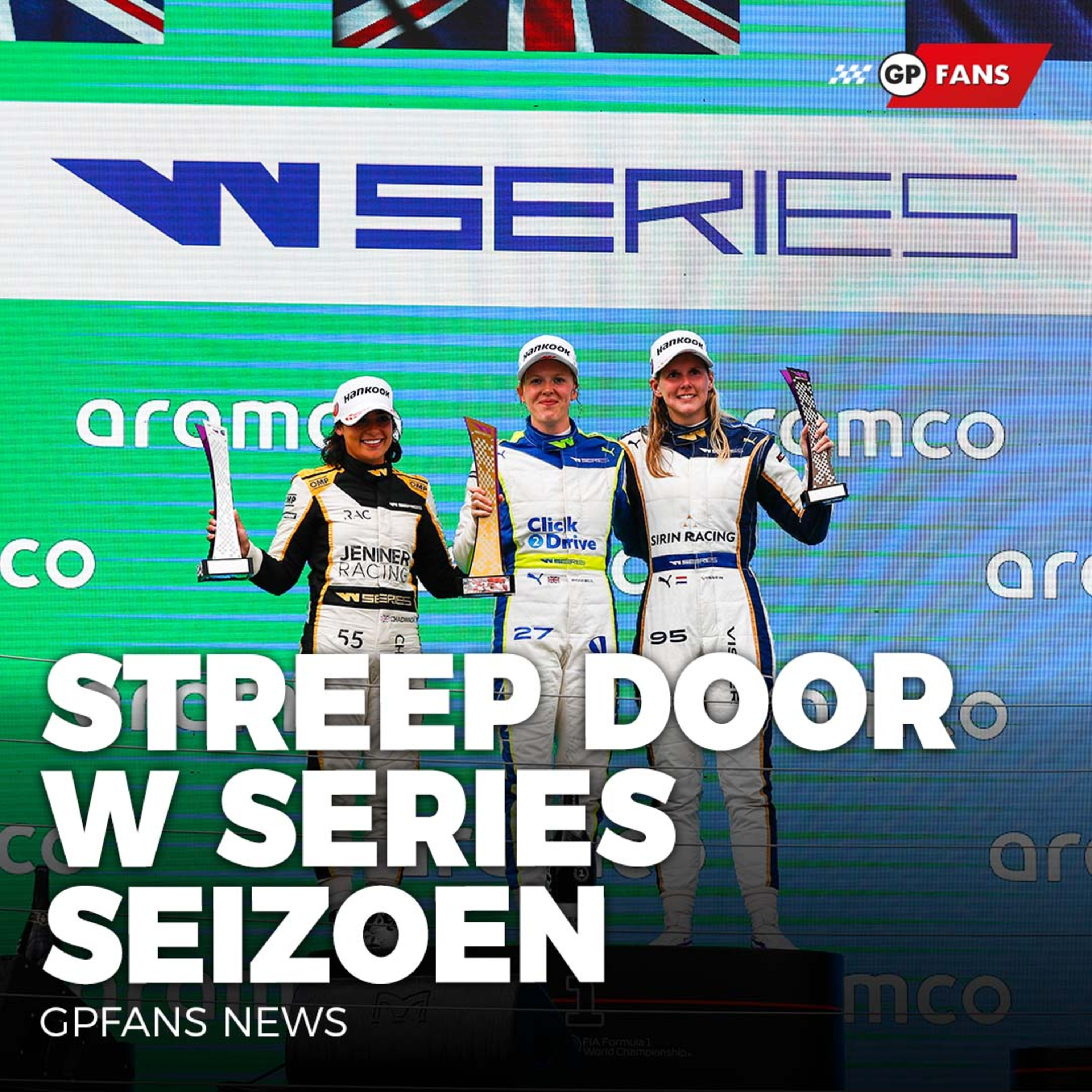 Streep door W Series seizoen, 'Verstappen was in de Ferrari ook wereldkampioen geworden' | GPFans News episode artwork