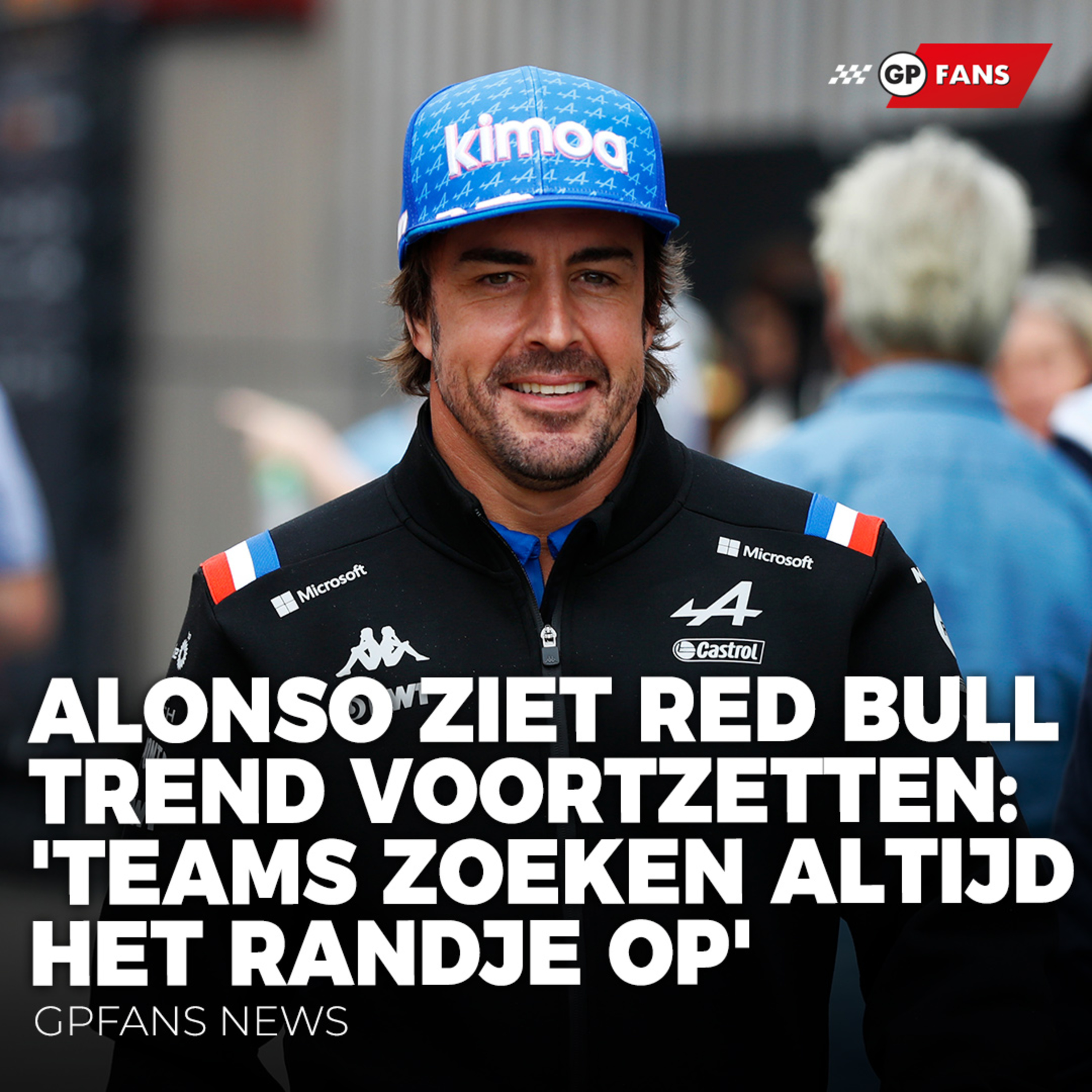 Alonso ziet Red Bull trend voortzetten: 'teams zoeken altijd het randje op' | GPFans News episode artwork