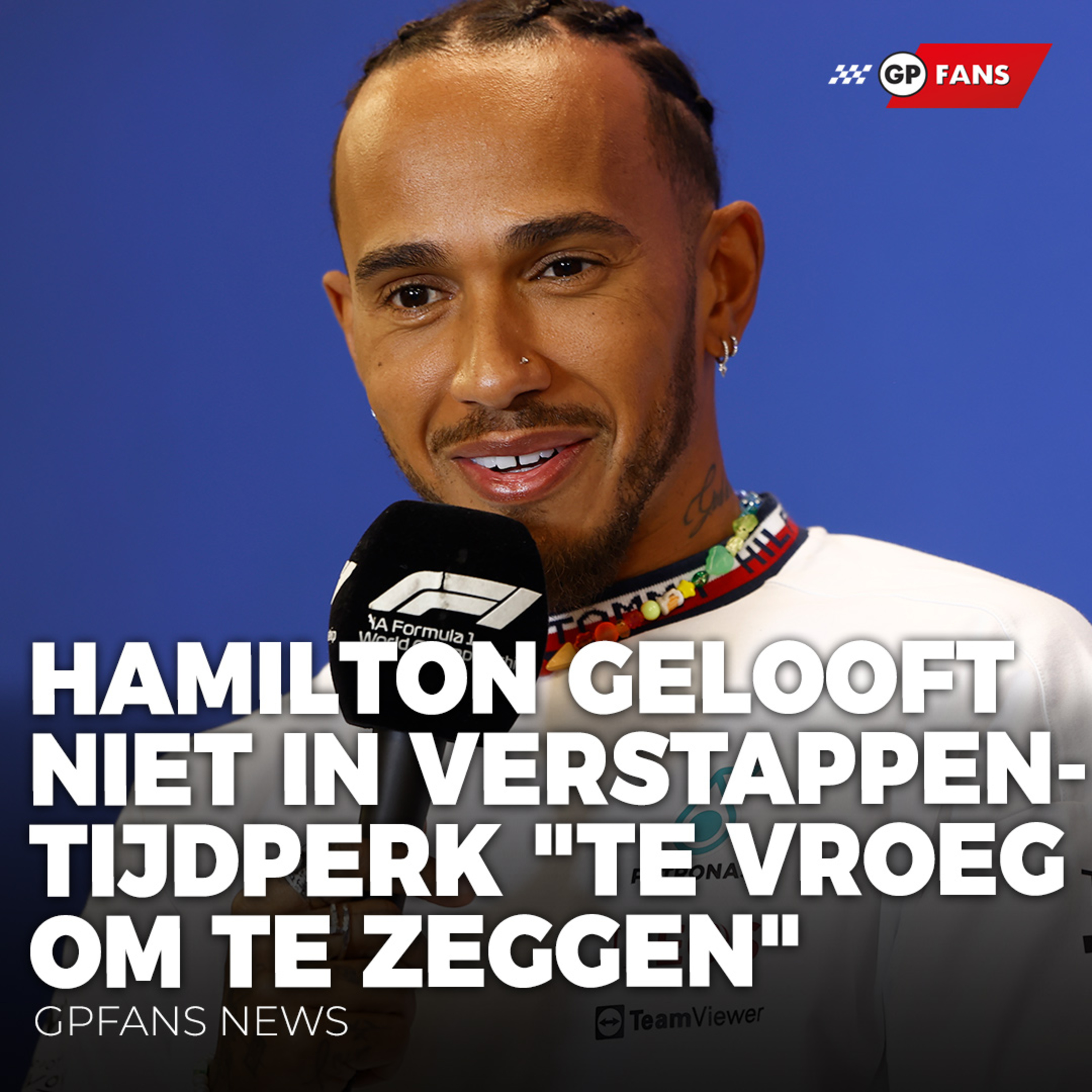 Hamilton gelooft niet in Verstappen-tijdperk "Te vroeg om te zeggen" | GPFans News episode artwork