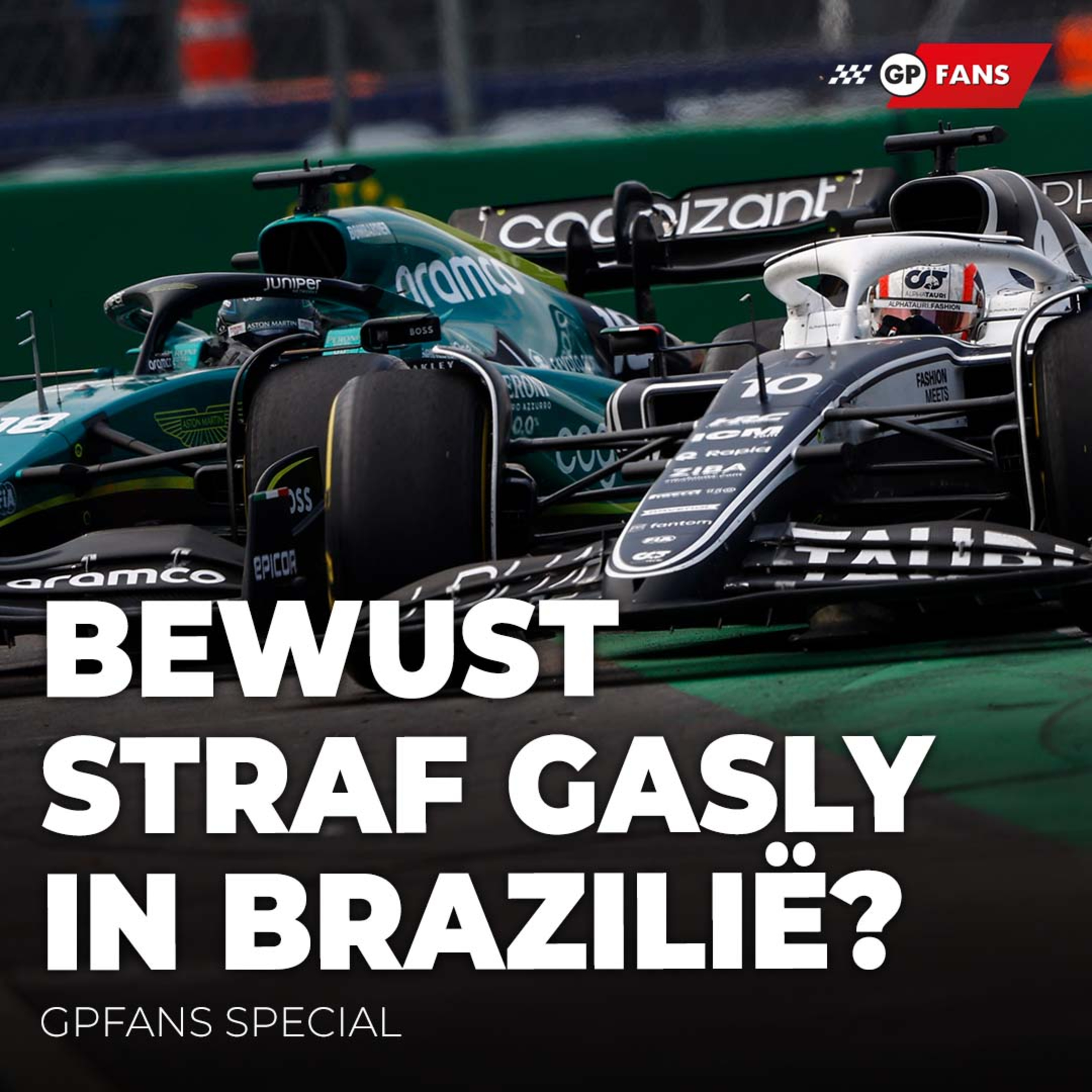 Moet Gasly in Brazilië bewust op zoek gaan naar een raceban voor Abu Dhabi? | GPFans Special episode artwork