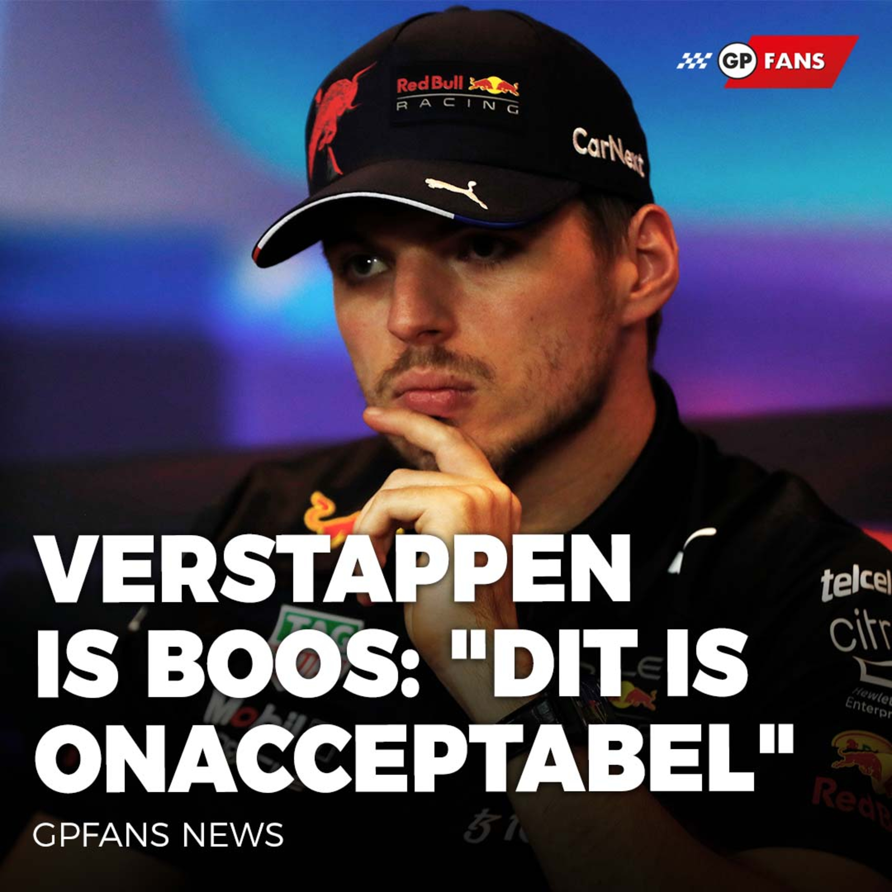 Verstappen reageert op "walgelijke uitlatingen" in de media: "Dit is onacceptabel" | GPFans News episode artwork