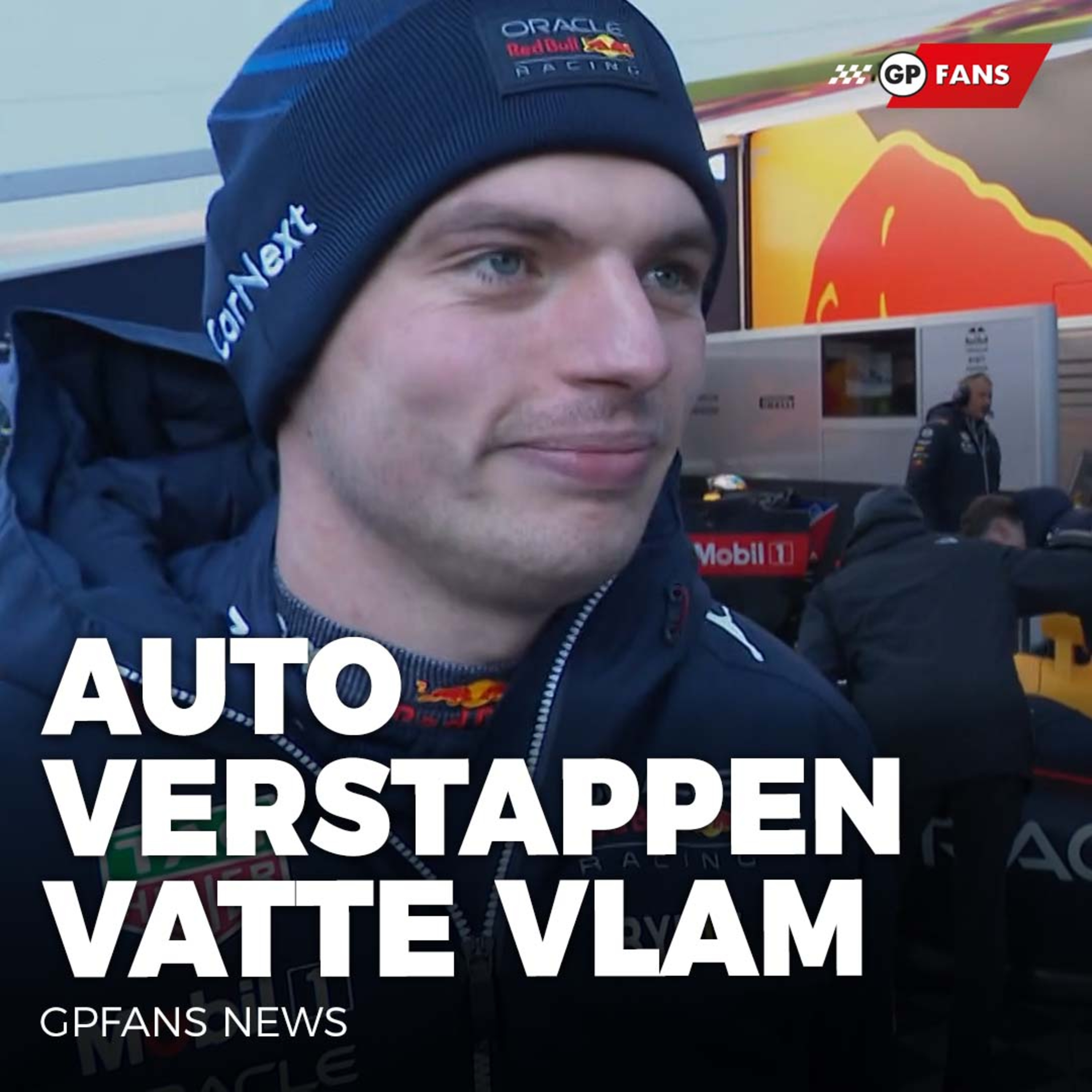 Auto Verstappen vatte vlam tijdens demo, 'Vasseur onderweg naar Ferrari' | GPFans News episode artwork