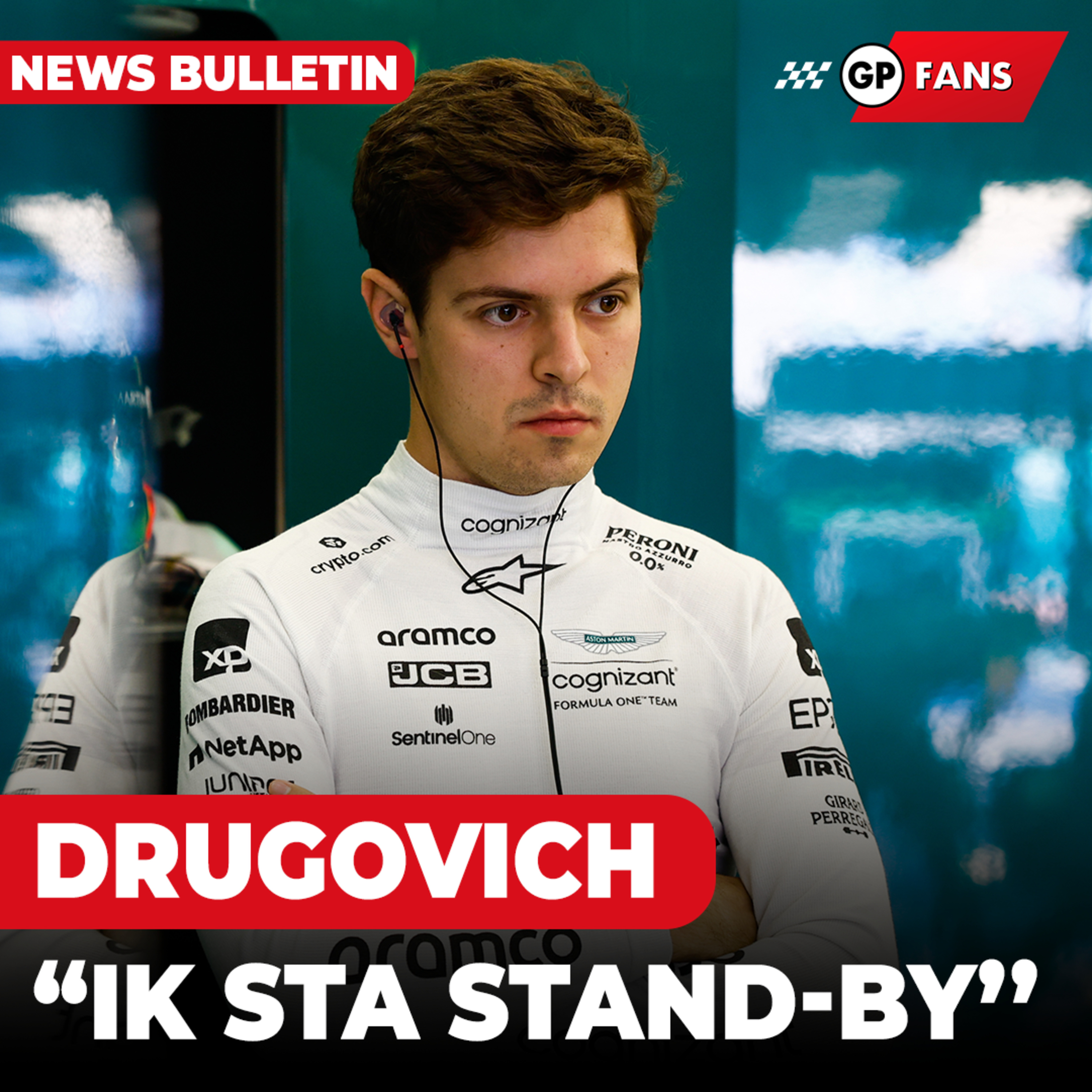 Problemen voor Alfa Romeo en McLaren, Drugovich over vervangen Stroll | F1-test samenvatting dag 3 episode artwork