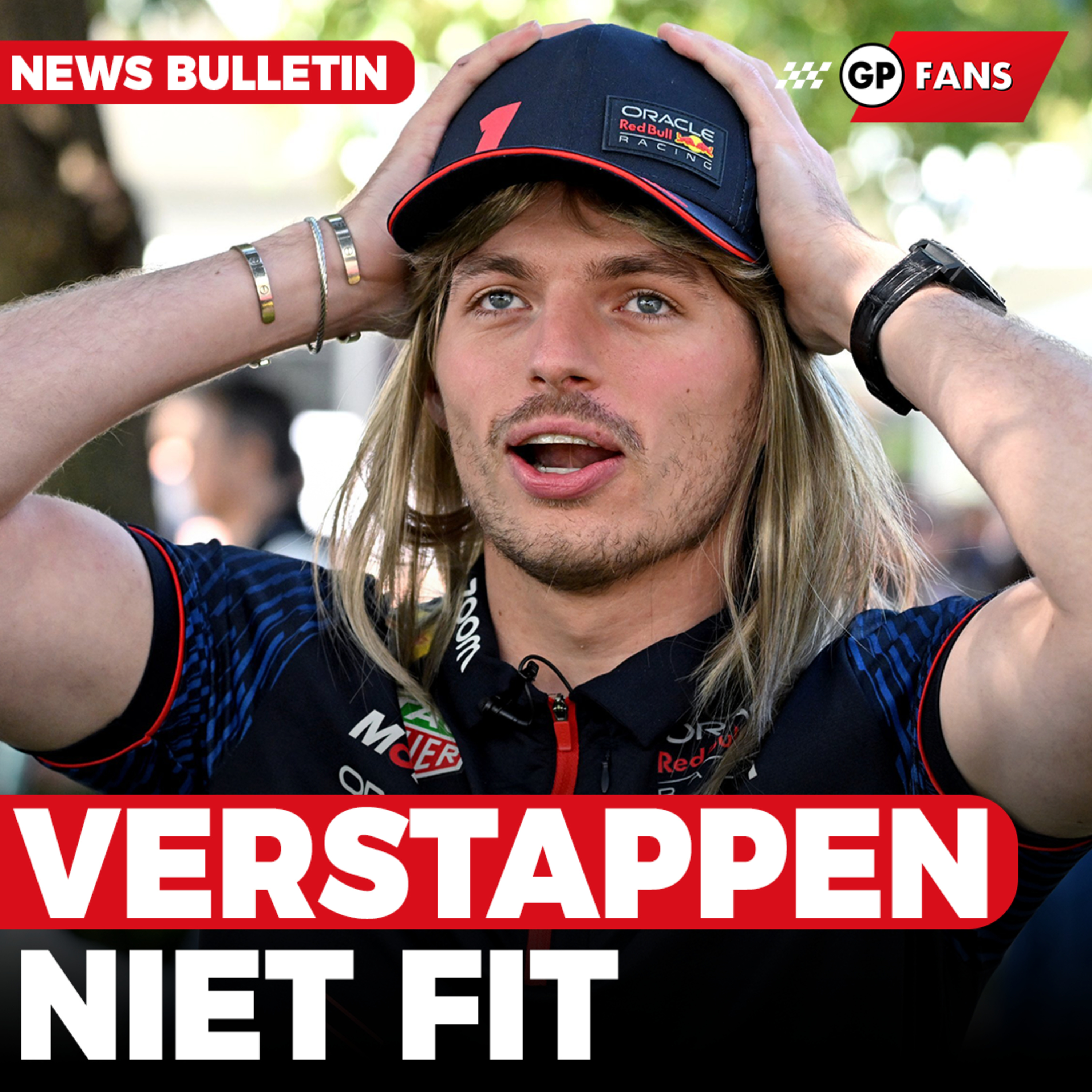 Max Verstappen nog steeds niet volledig fit: ''Gevoel dat ik een long miste'' | GPFans News episode artwork